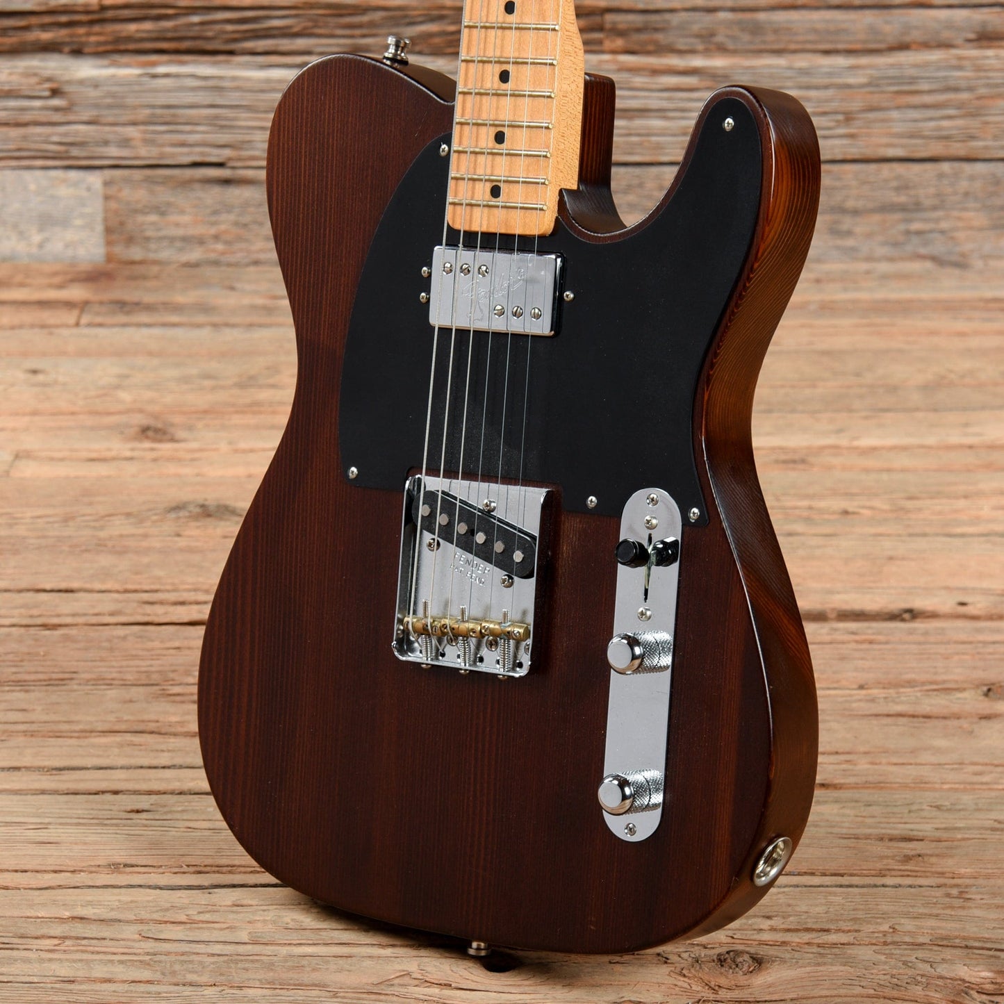 Fender "10 for '15" Limited Edition American Vintage Hot Rod '50s Reclaimed Redwood Telecaster Natural 2015 Electric Guitars / Solid Body