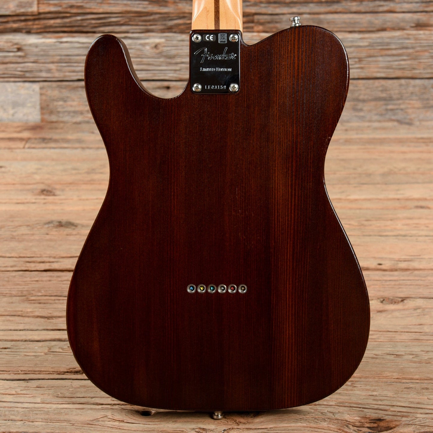 Fender "10 for '15" Limited Edition American Vintage Hot Rod '50s Reclaimed Redwood Telecaster Natural 2015 Electric Guitars / Solid Body