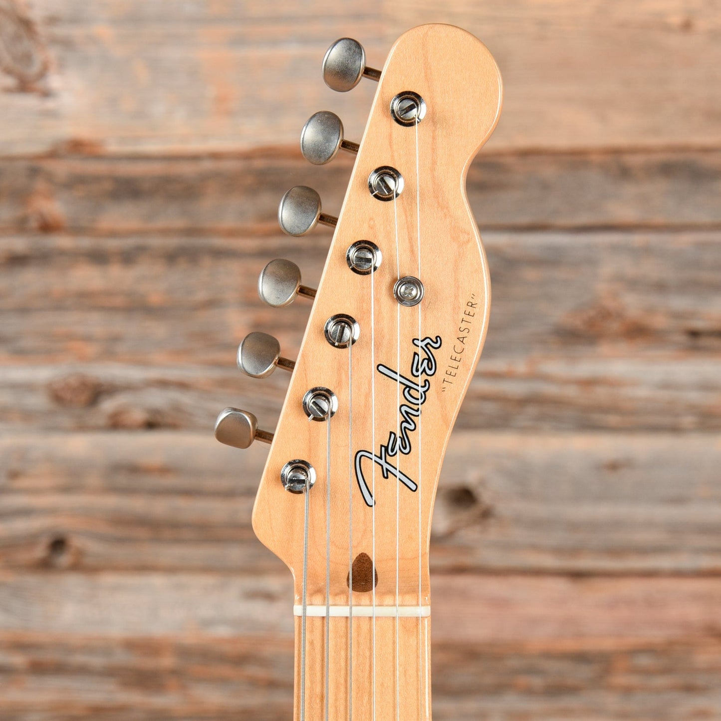 Fender "10 for '15" Limited Edition American Vintage Hot Rod '50s Reclaimed Redwood Telecaster Natural 2015 Electric Guitars / Solid Body