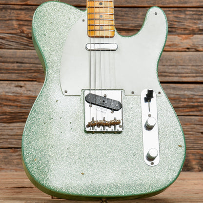 Fender 1955 Telecaster "Chicago Special" Relic Aged Sea Foam Sparkle 2019 Electric Guitars / Solid Body