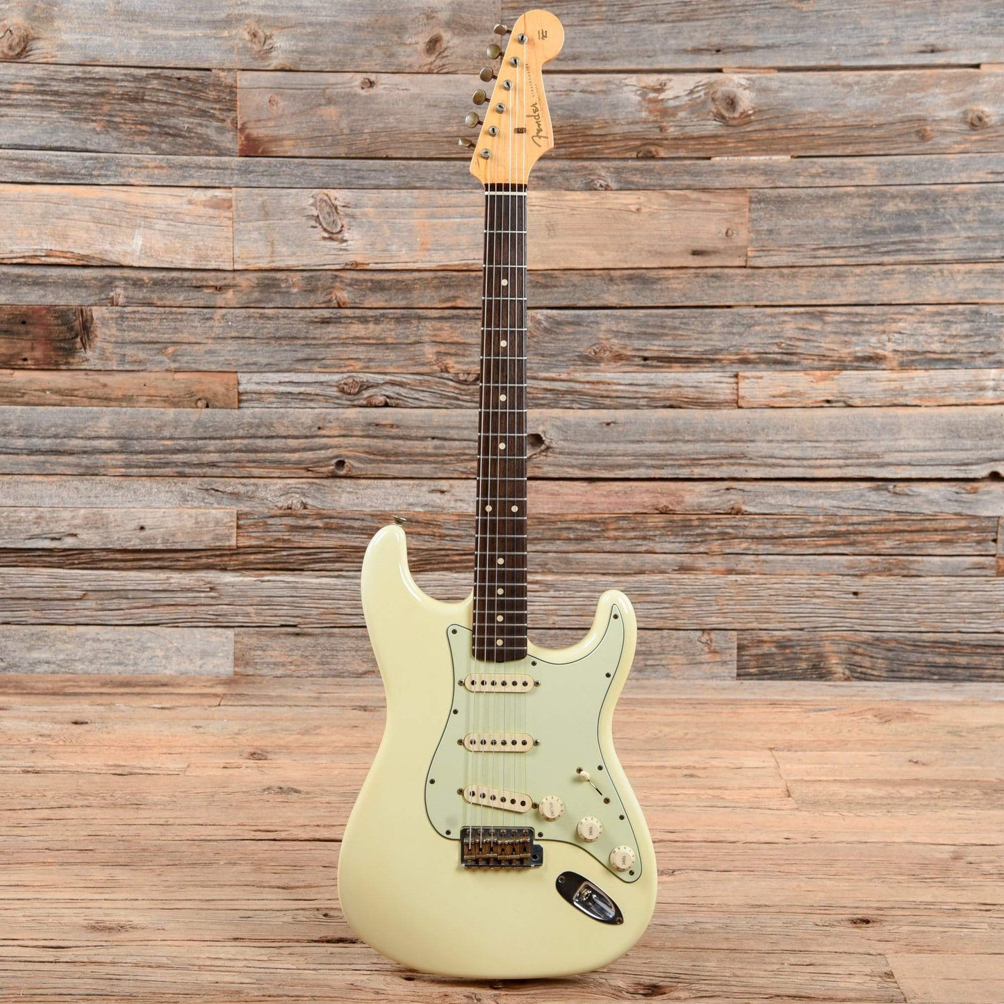 Fender 1960 Stratocaster Relic Olympic White 2009 Electric Guitars / Solid Body