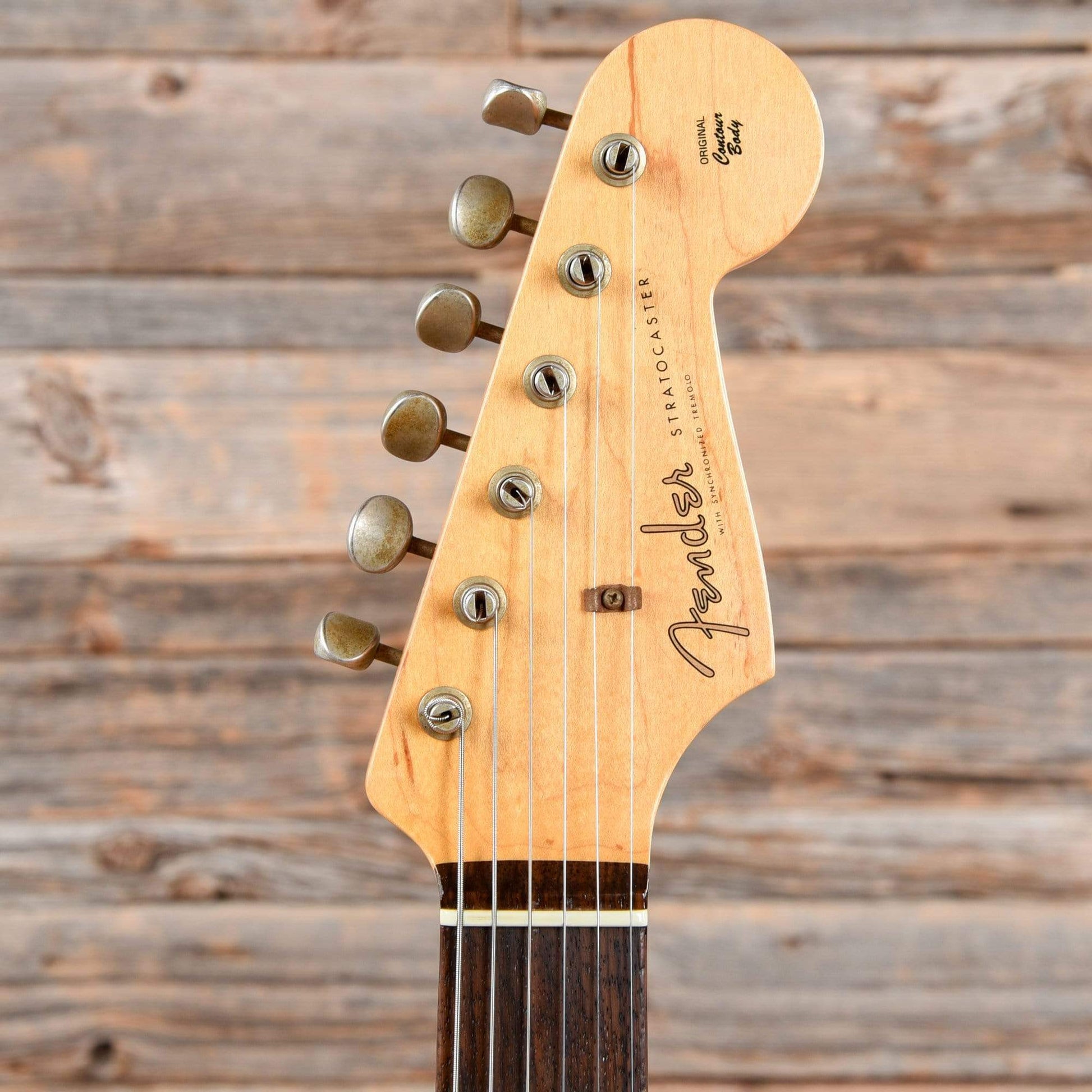 Fender 1960 Stratocaster Relic Olympic White 2009 Electric Guitars / Solid Body