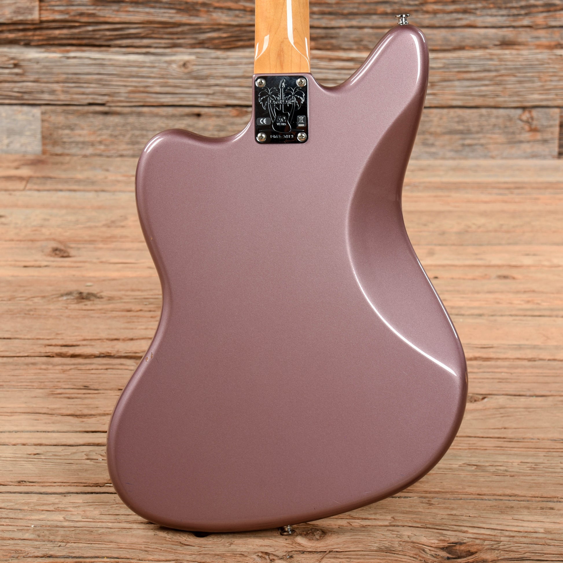Fender 50th Anniversary Jaguar Burgundy Mist Metallic 2012 Electric Guitars / Solid Body