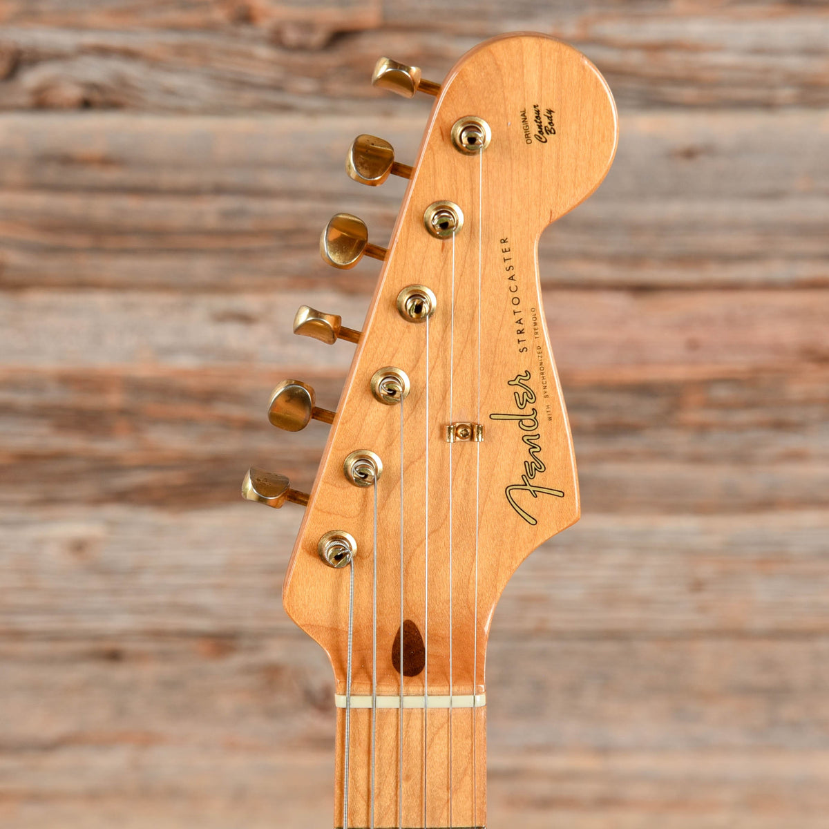 Fender 50th Anniversary Stratocaster Aztec Gold 2004 – Chicago Music ...