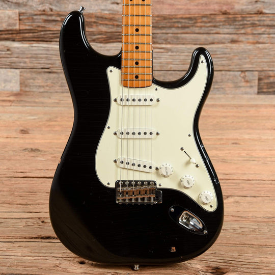 Fender '57 Stratocaster Fullerton Reissue Black 1982 Electric Guitars / Solid Body