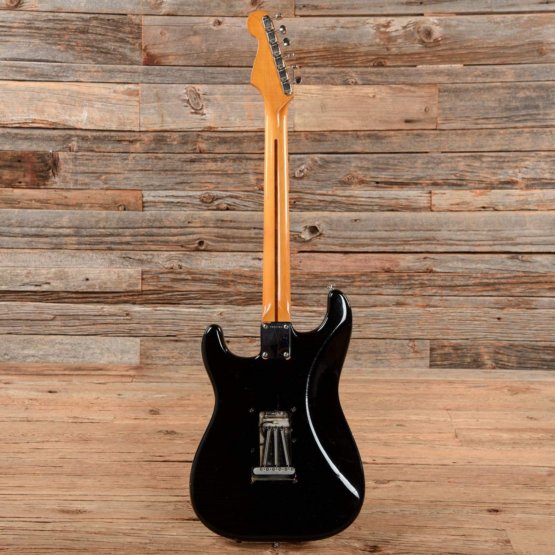 Fender '57 Stratocaster Fullerton Reissue Black 1982 Electric Guitars / Solid Body