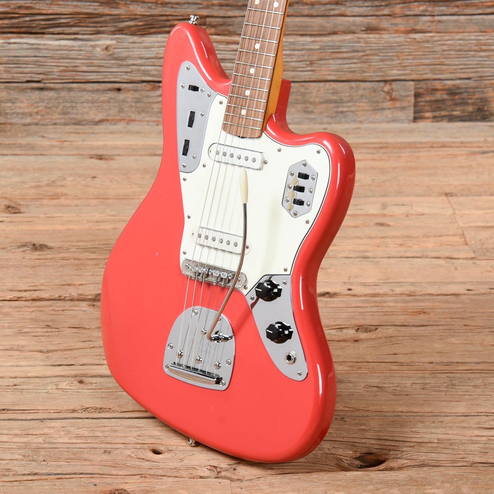 Fender 60's Jaguar Lacquer Fiesta Red 2017 Electric Guitars / Solid Body