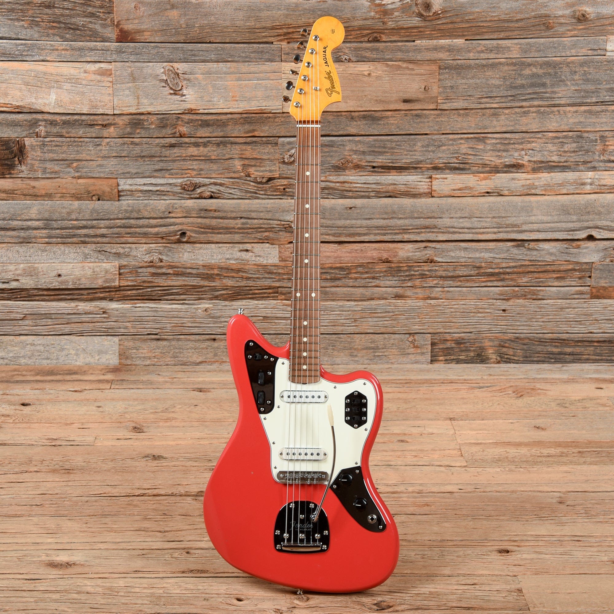 Fender 60's Jaguar Lacquer Fiesta Red 2017 Electric Guitars / Solid Body
