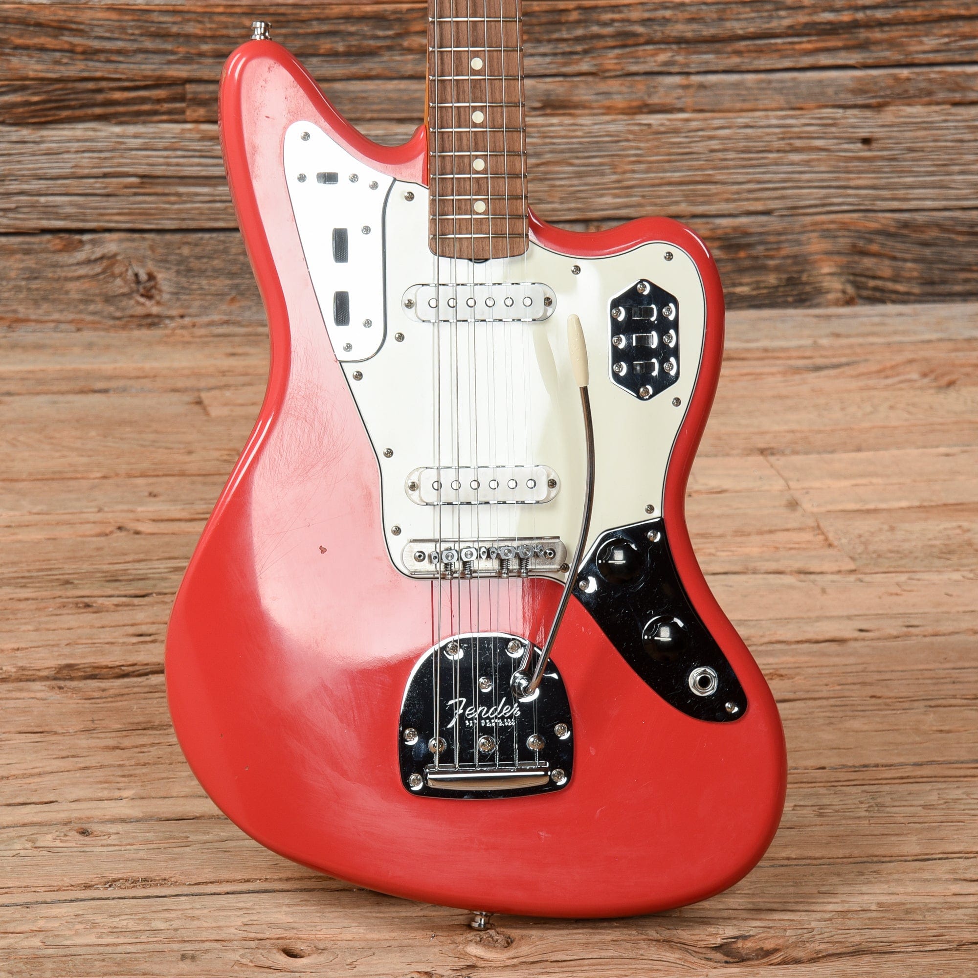 Fender 60's Jaguar Lacquer Fiesta Red 2017 Electric Guitars / Solid Body