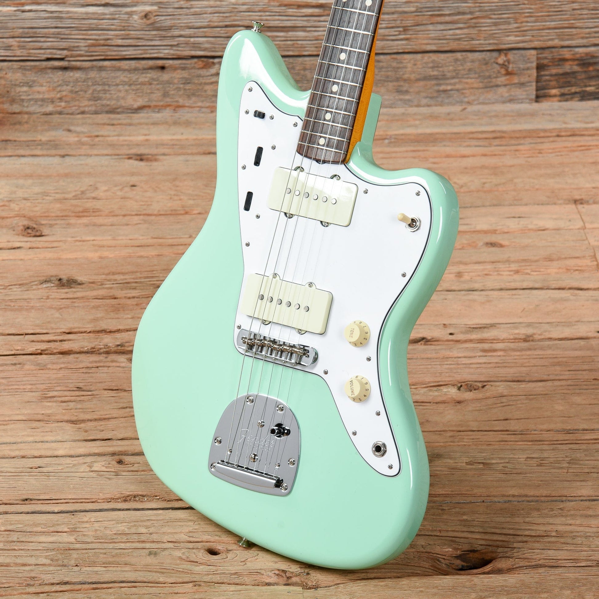 Fender '60s Jazzmaster Lacquer Surf Green 2015 Electric Guitars / Solid Body