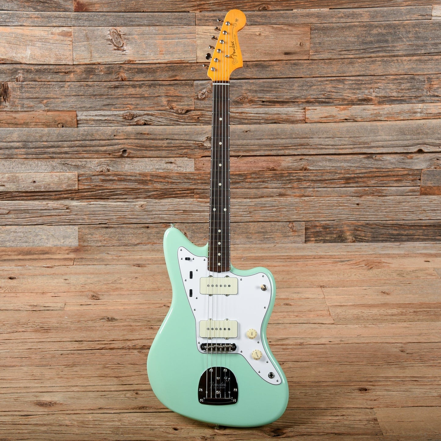 Fender '60s Jazzmaster Lacquer Surf Green 2015 Electric Guitars / Solid Body