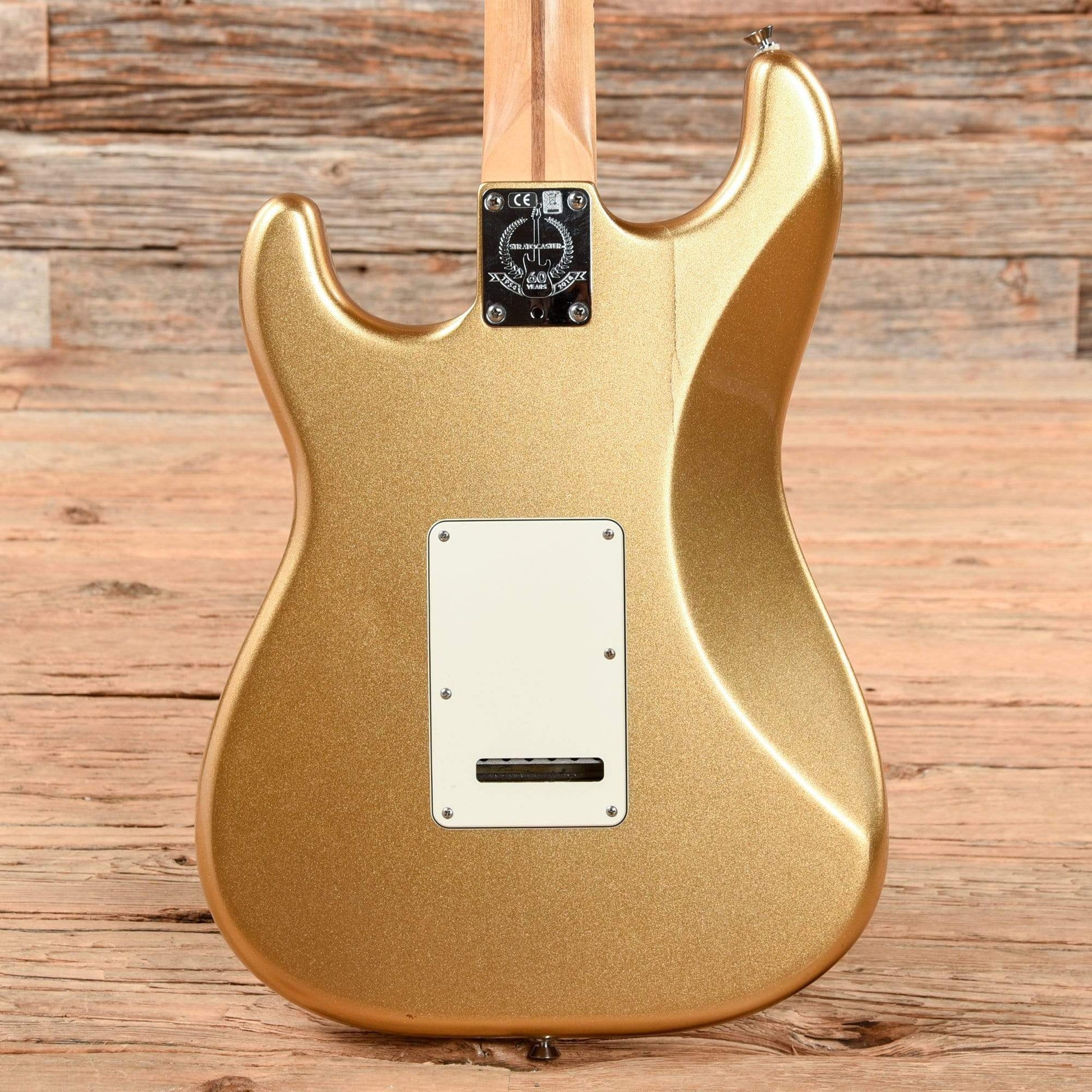 Fender 60th Anniversary American Standard Stratocaster Mystic Aztec Gold 2014 Electric Guitars / Solid Body