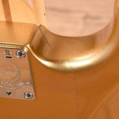 Fender 60th Anniversary American Standard Stratocaster Mystic Aztec Gold 2014 Electric Guitars / Solid Body