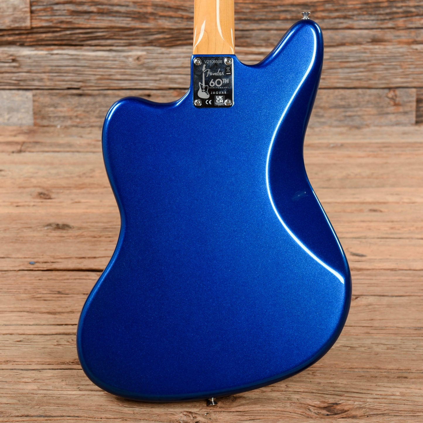 Fender 60th Anniversary Jaguar Mystic Lake Placid Blue 2022 Electric Guitars / Solid Body