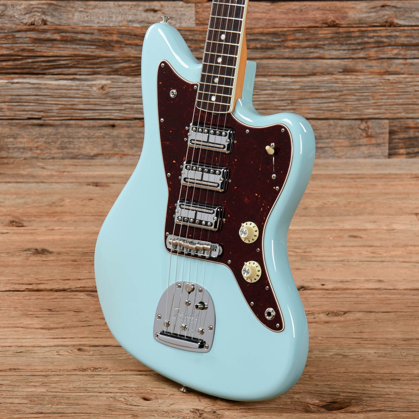 Fender 60th Anniversary Limited Edition Triple Jazzmaster Sonic Blue 2018 Electric Guitars / Solid Body