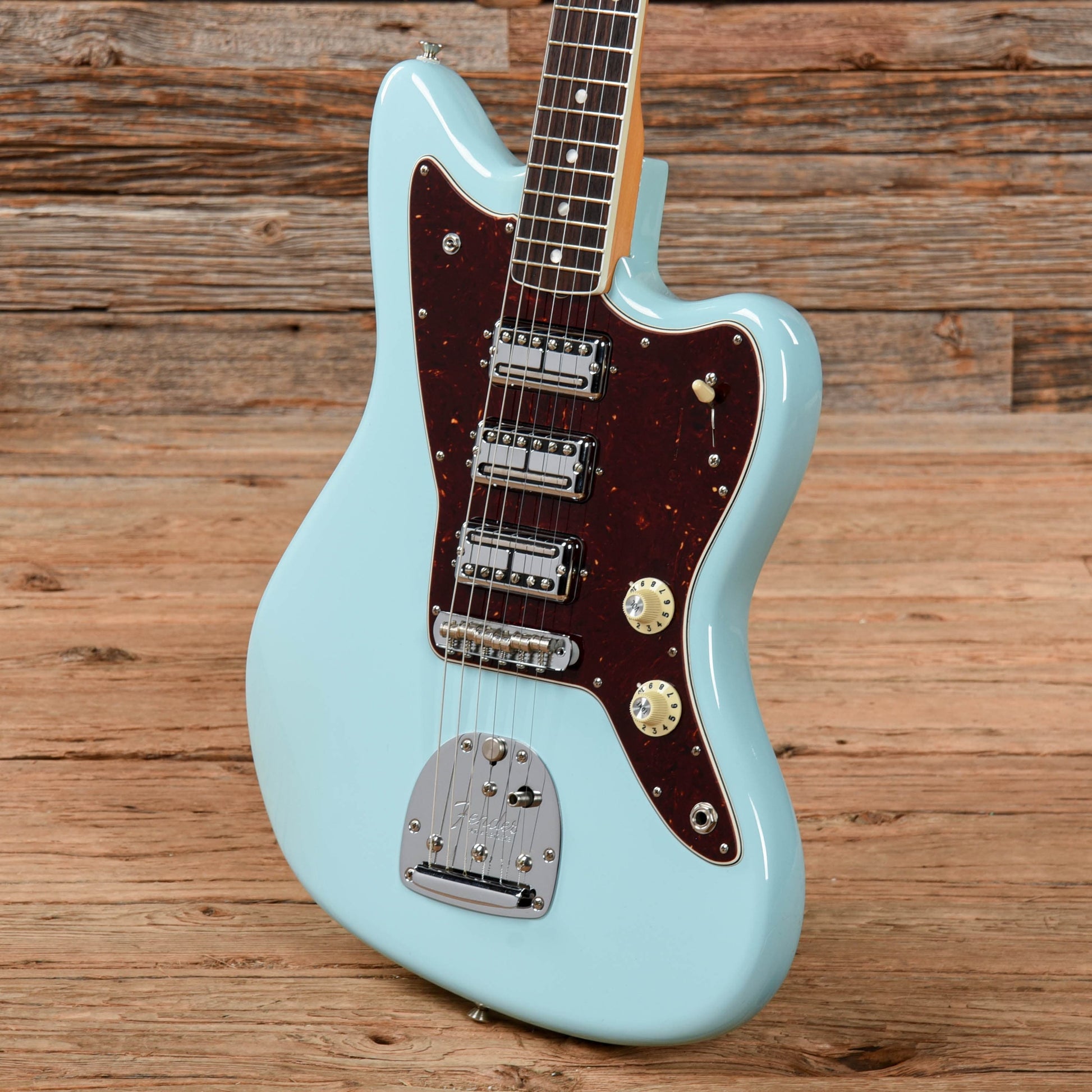 Fender 60th Anniversary Limited Edition Triple Jazzmaster Sonic Blue 2018 Electric Guitars / Solid Body