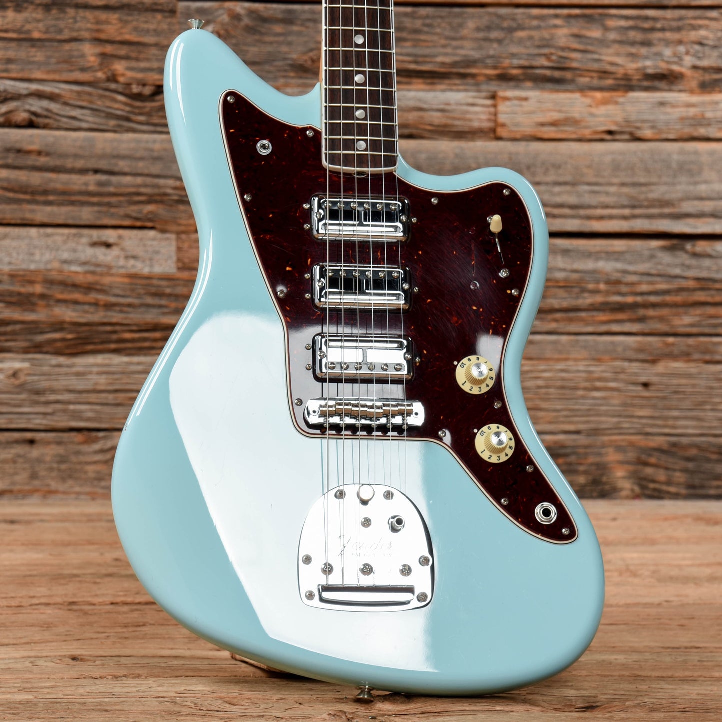 Fender 60th Anniversary Limited Edition Triple Jazzmaster Sonic Blue 2018 Electric Guitars / Solid Body