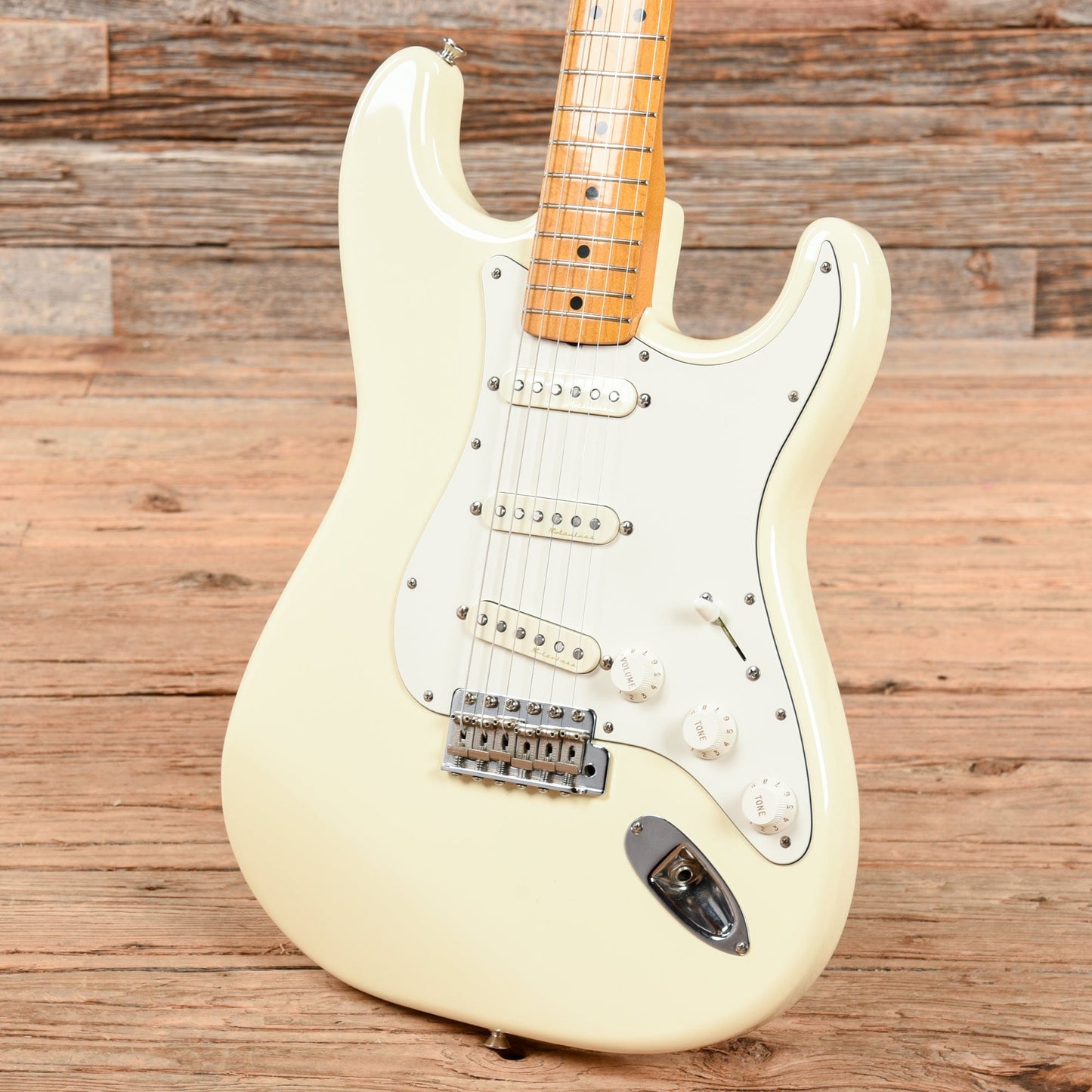Fender '67 Reissue Strat Olympic White 1989 Electric Guitars / Solid Body