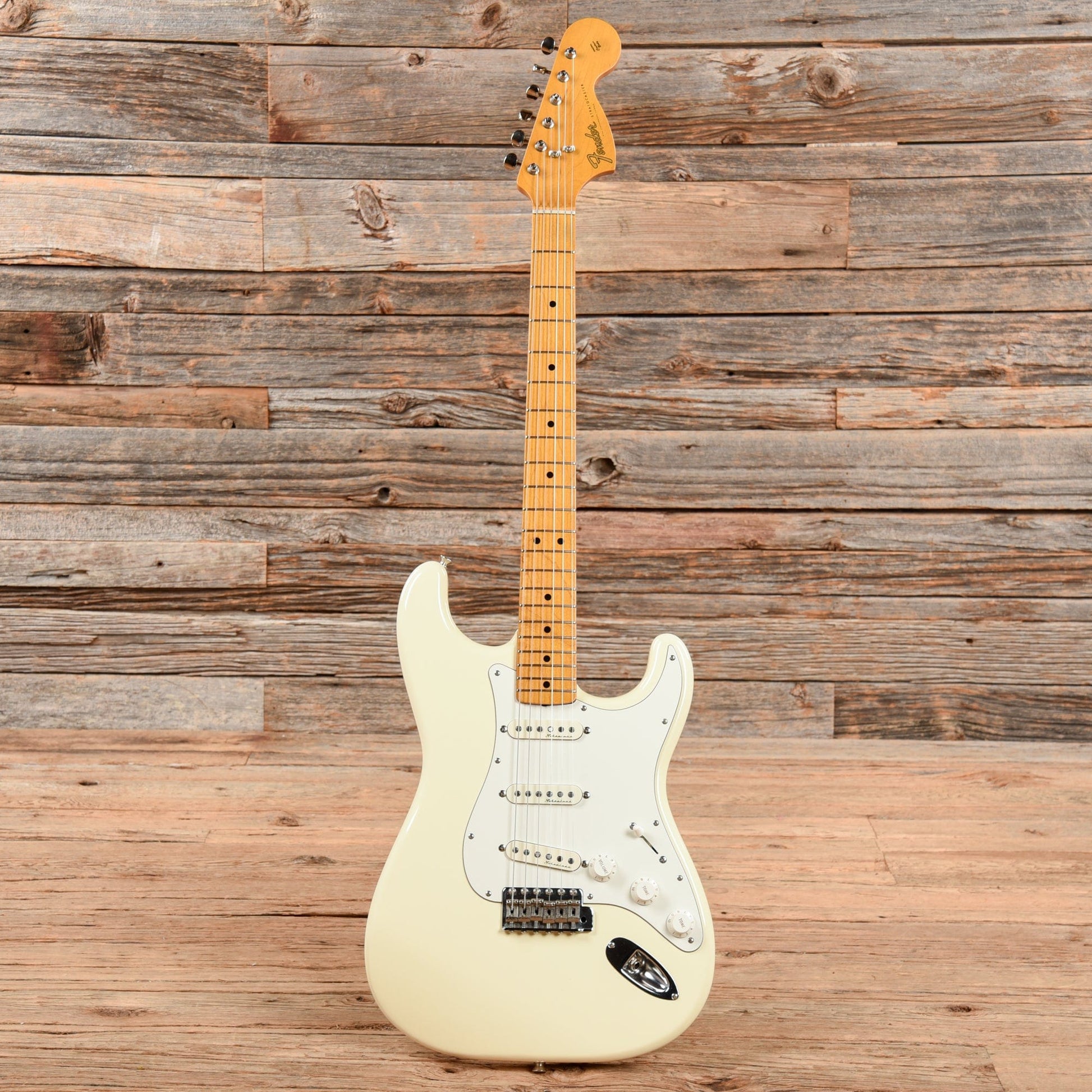 Fender '67 Reissue Strat Olympic White 1989 Electric Guitars / Solid Body