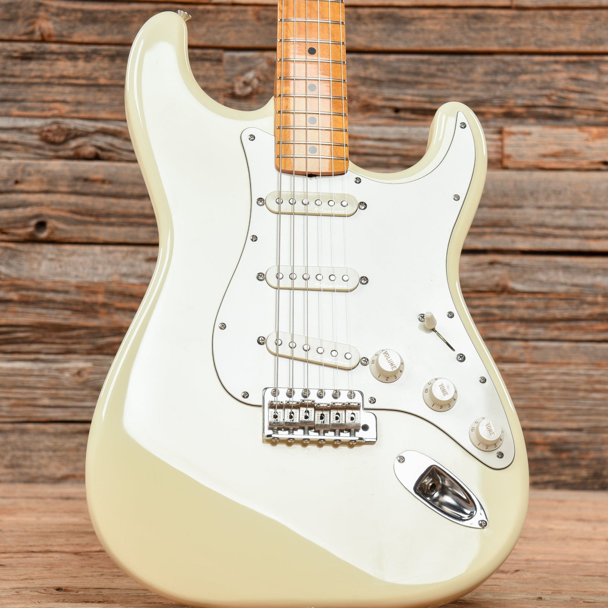 Fender '67 Reissue Strat Olympic White 1989 Electric Guitars / Solid Body
