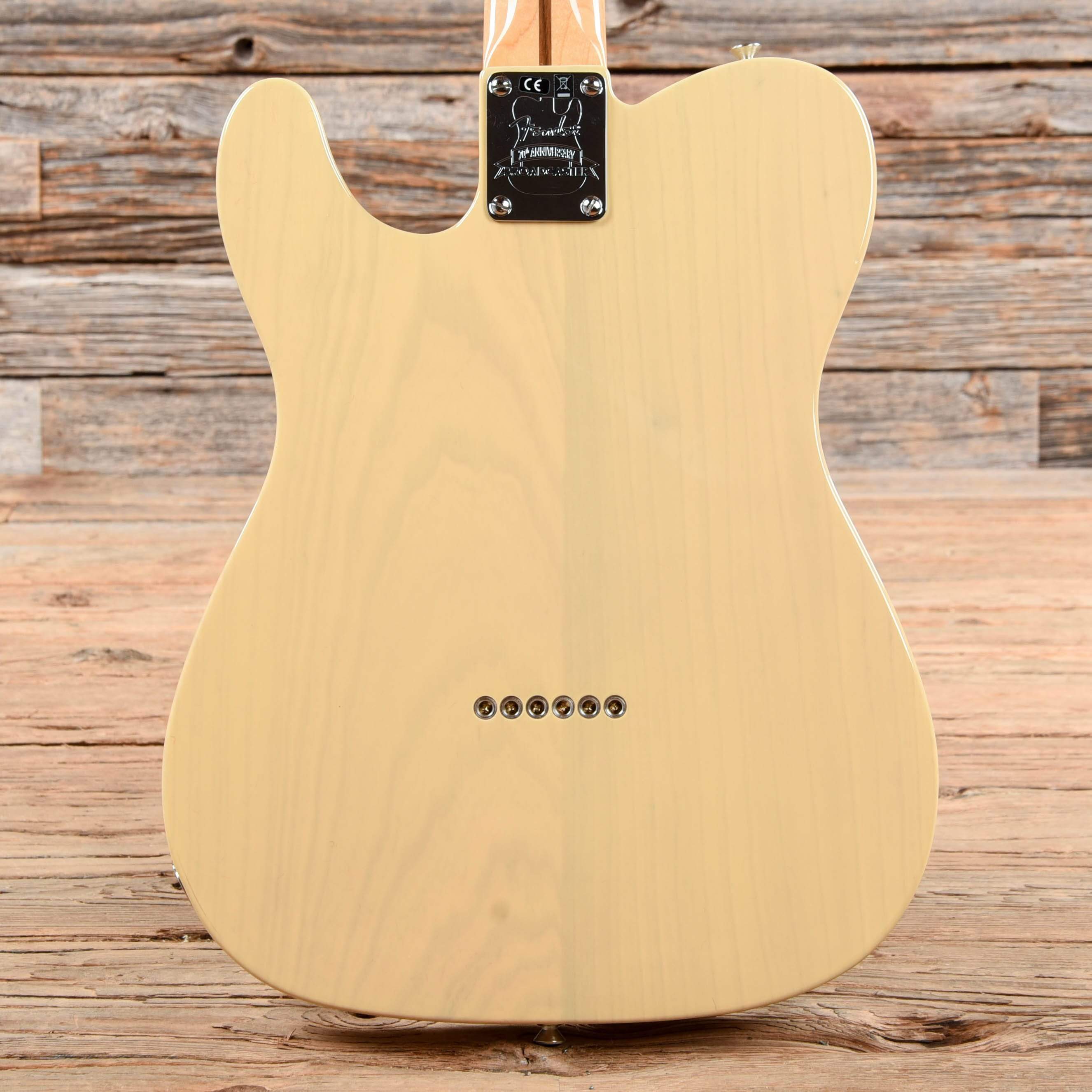 Fender 70th Anniversary Broadcaster Blackguard Blonde 2020 Electric Guitars / Solid Body