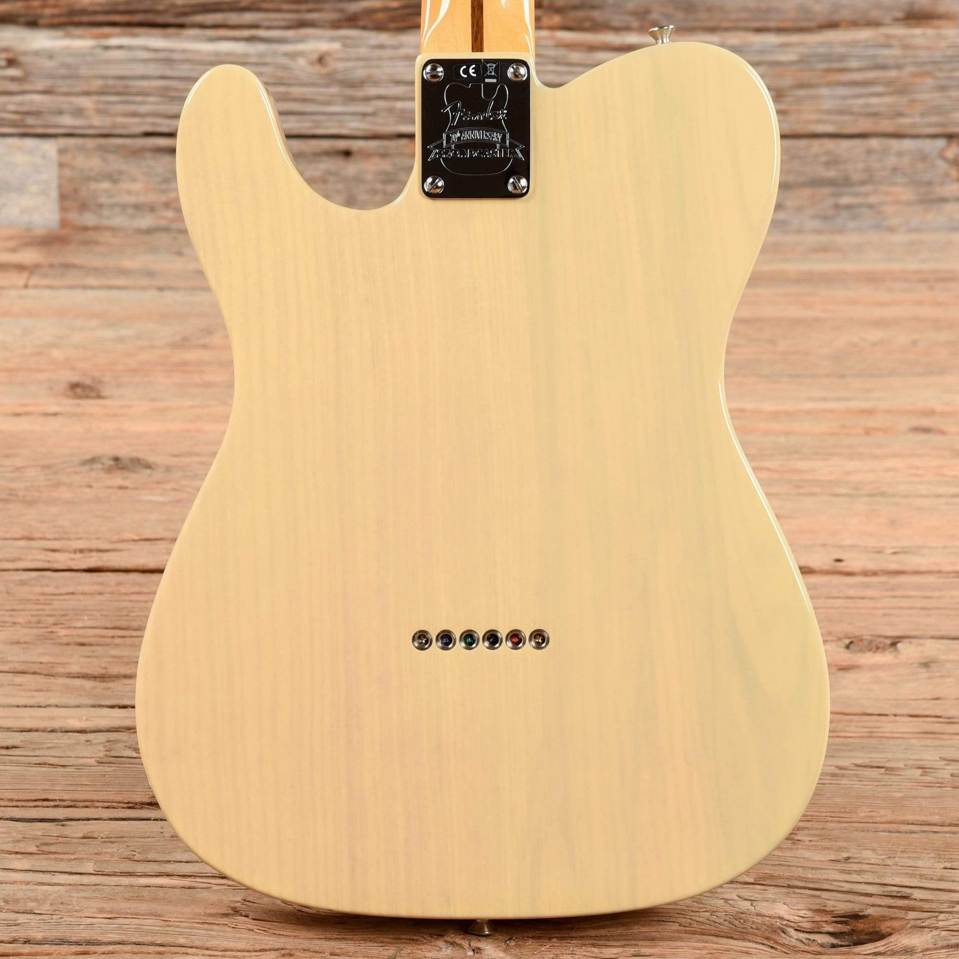 Fender 70th Anniversary Broadcaster Blackguard Blonde 2021 Electric Guitars / Solid Body