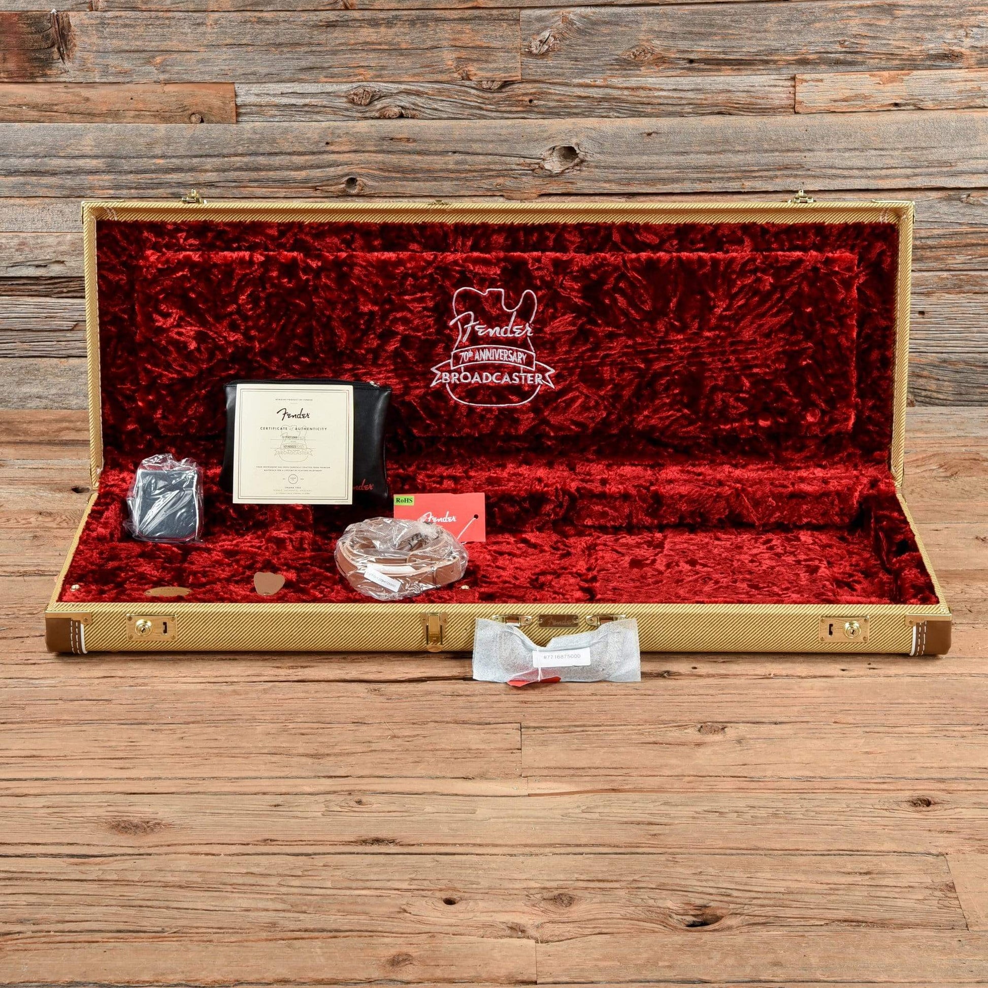 Fender 70th Anniversary Broadcaster Blackguard Blonde 2021 Electric Guitars / Solid Body