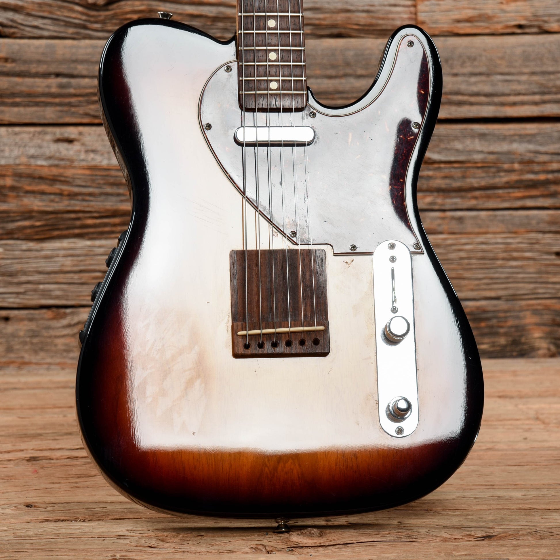 Fender Acoustasonic Series Telecaster 3-Color Sunburst 2010 Electric Guitars / Solid Body