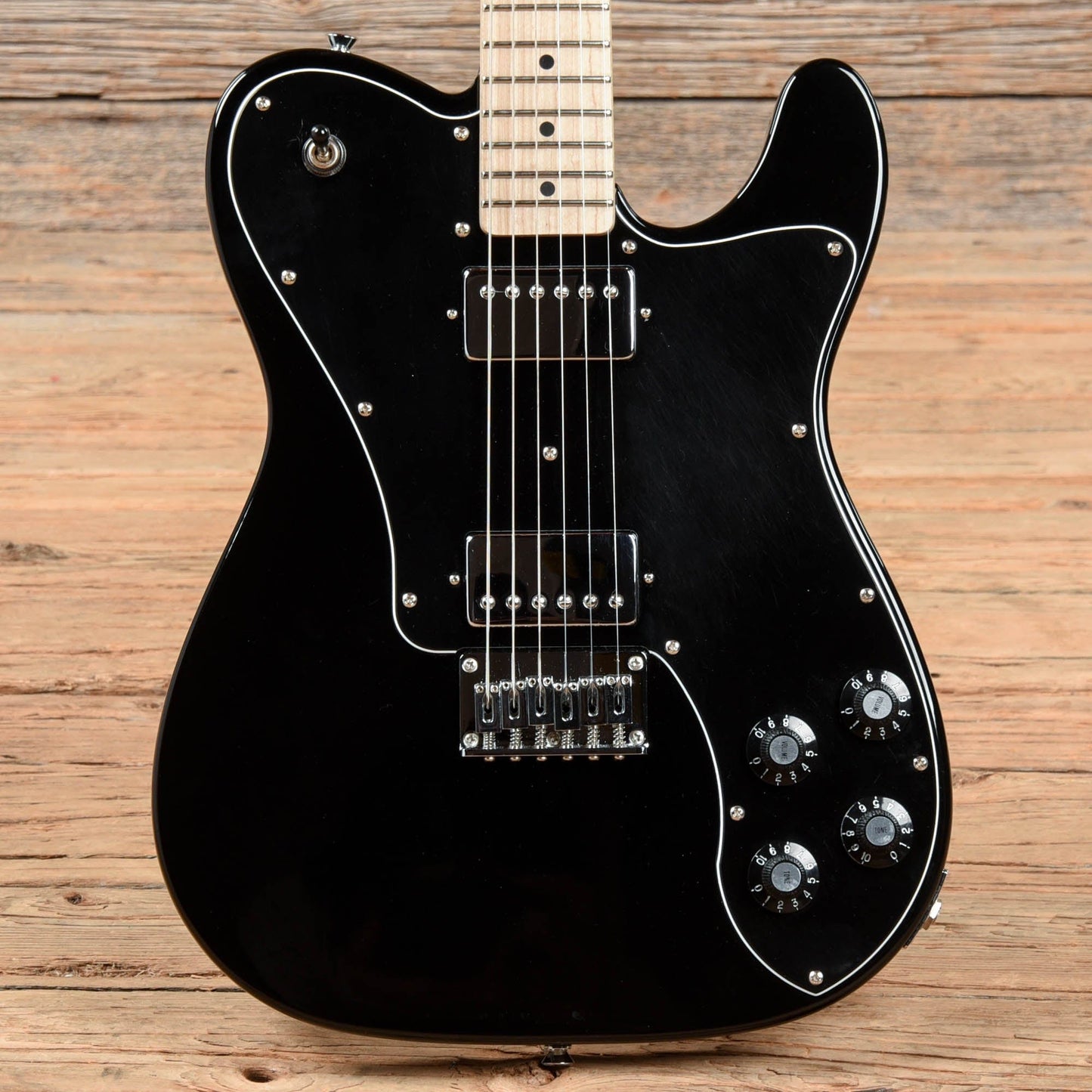 Fender Affinity Telecaster Deluxe Black Electric Guitars / Solid Body