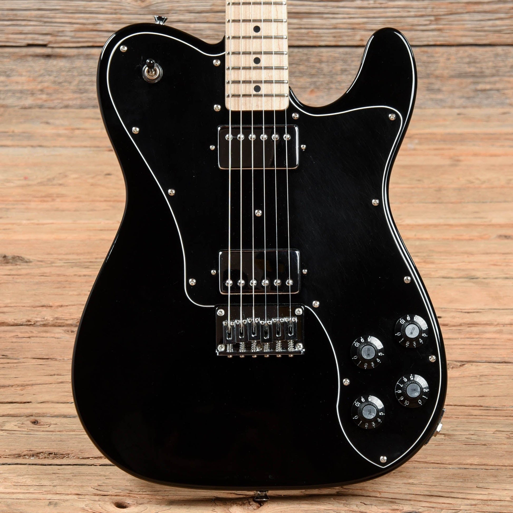 Fender Affinity Telecaster Deluxe Black Electric Guitars / Solid Body