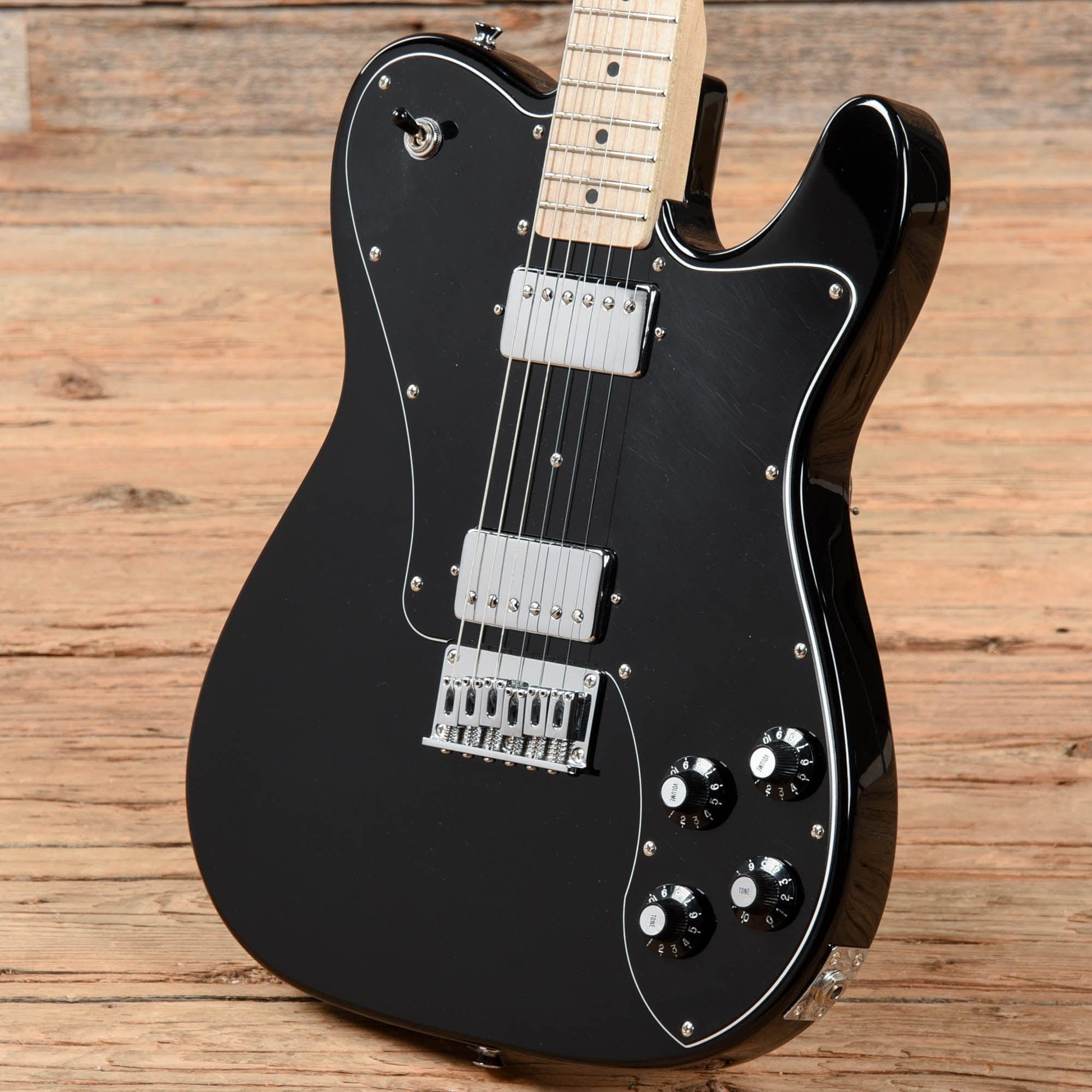 Fender Affinity Telecaster Deluxe Black Electric Guitars / Solid Body