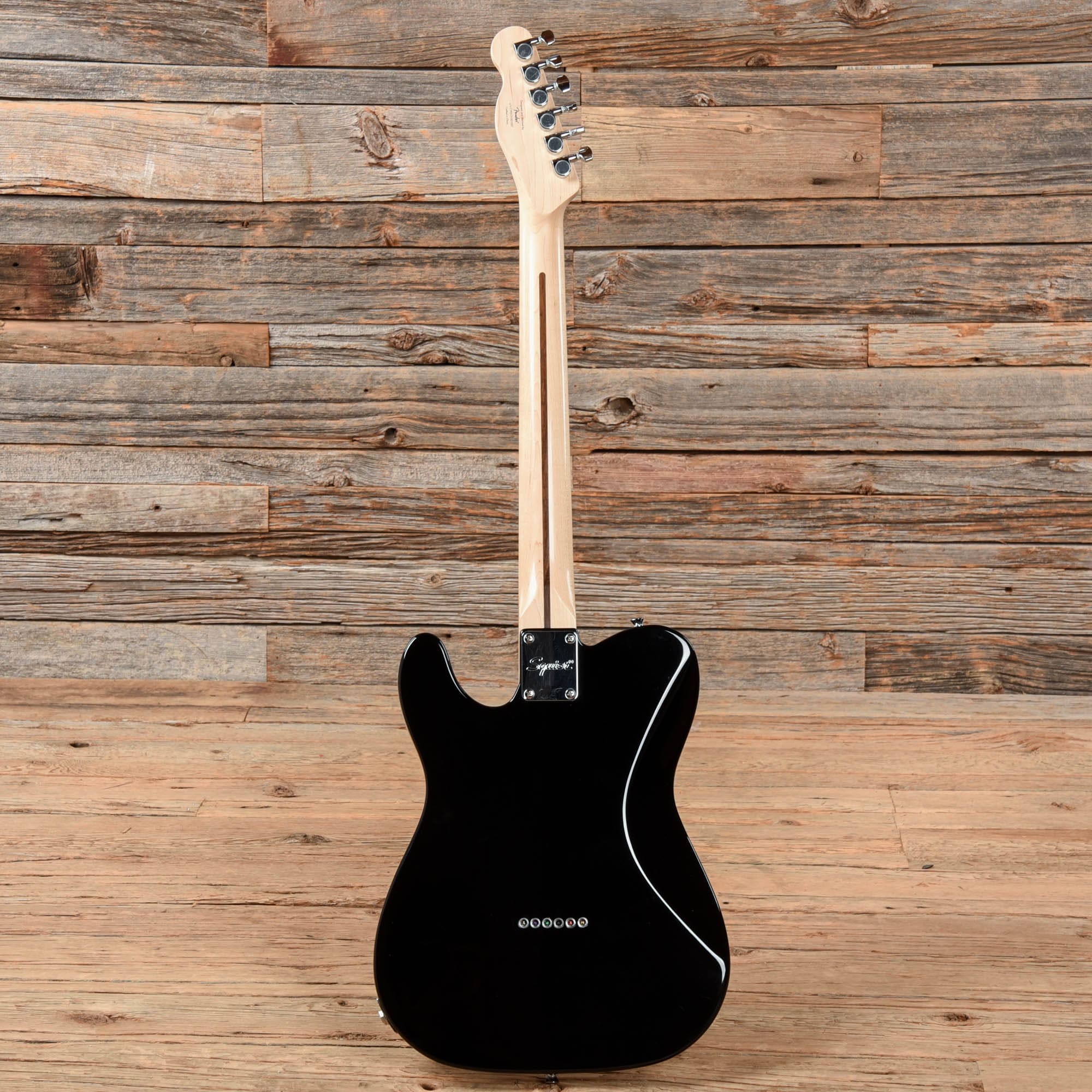 Fender Affinity Telecaster Deluxe Black Electric Guitars / Solid Body