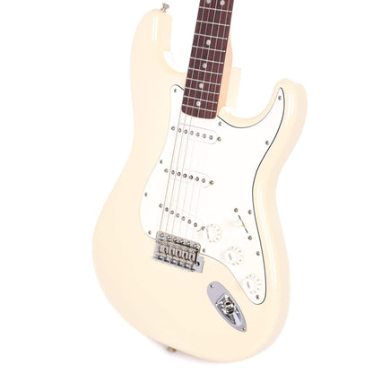 Fender Albert Hammond Jr. Stratocaster Olympic White Electric Guitars / Solid Body