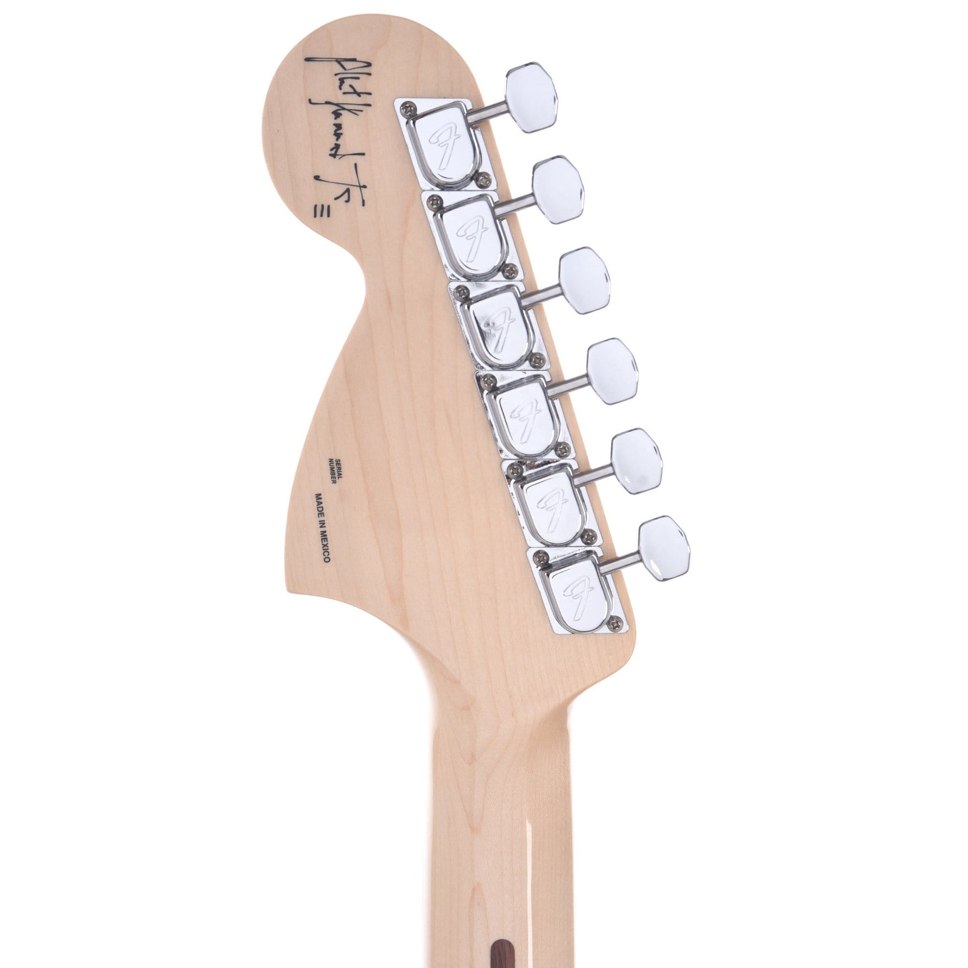 Fender Albert Hammond Jr. Stratocaster Olympic White Electric Guitars / Solid Body