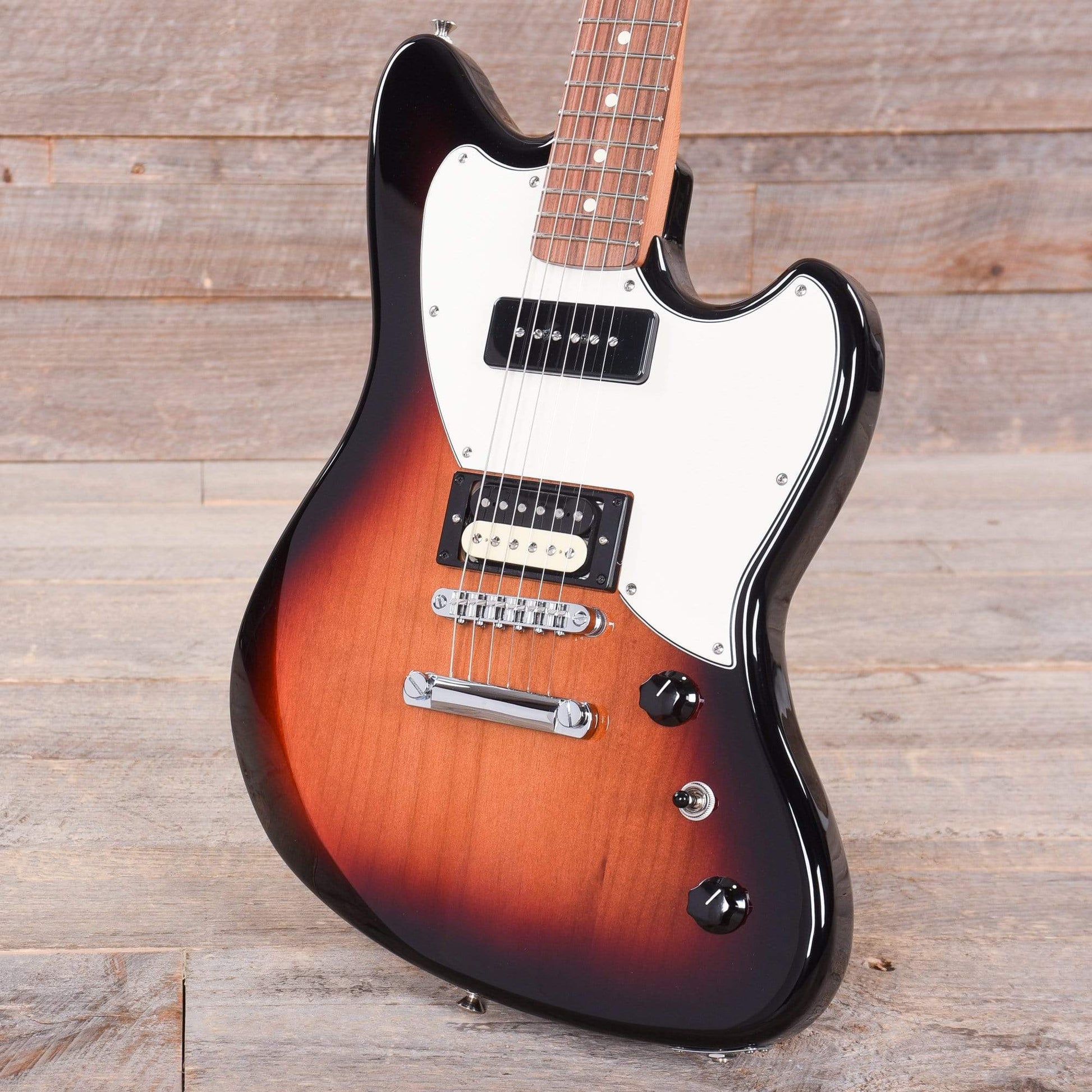 Fender Alternate Reality Powercaster 3-Color Sunburst Electric Guitars / Solid Body