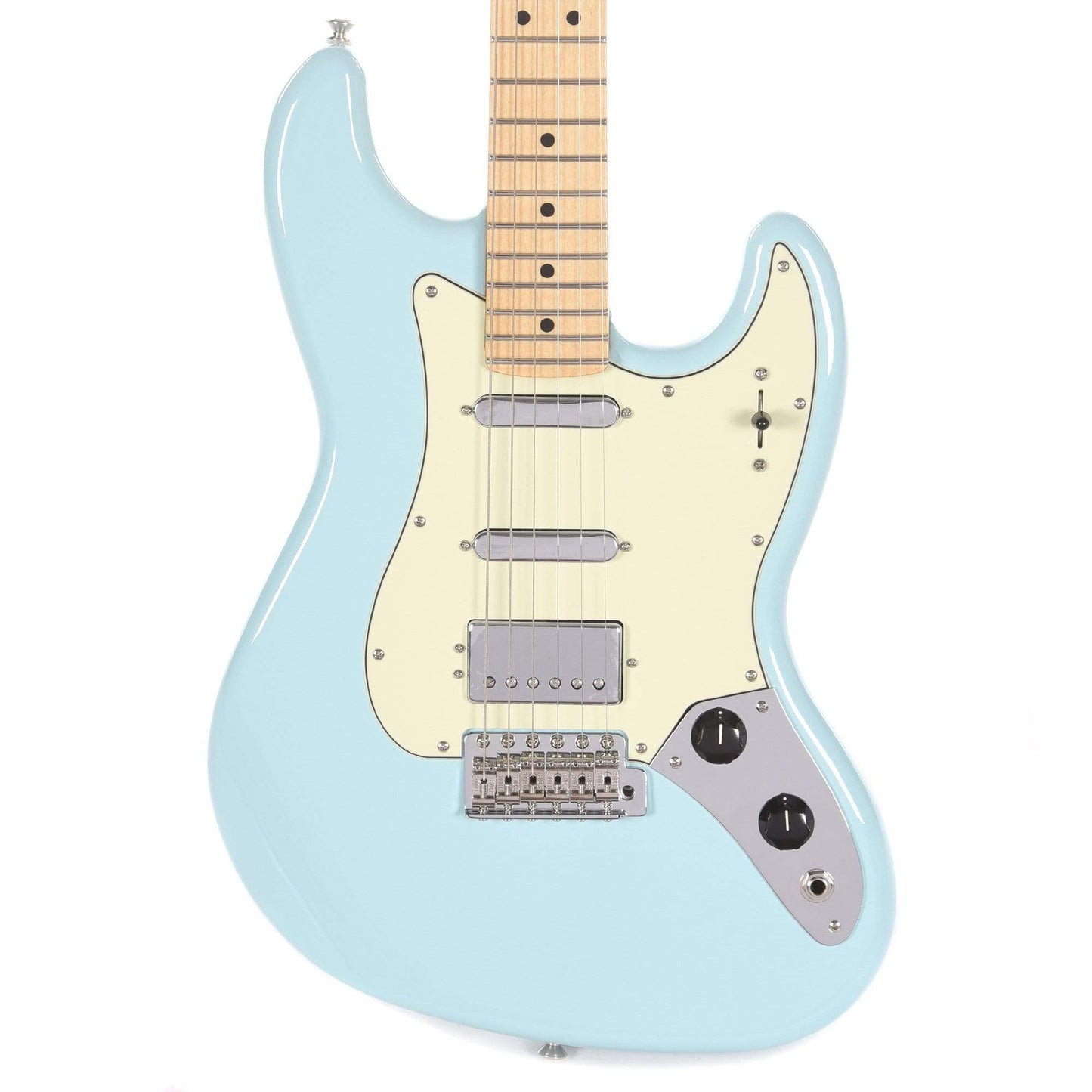 Fender Alternate Reality Sixty-Six Daphne Blue Electric Guitars / Solid Body