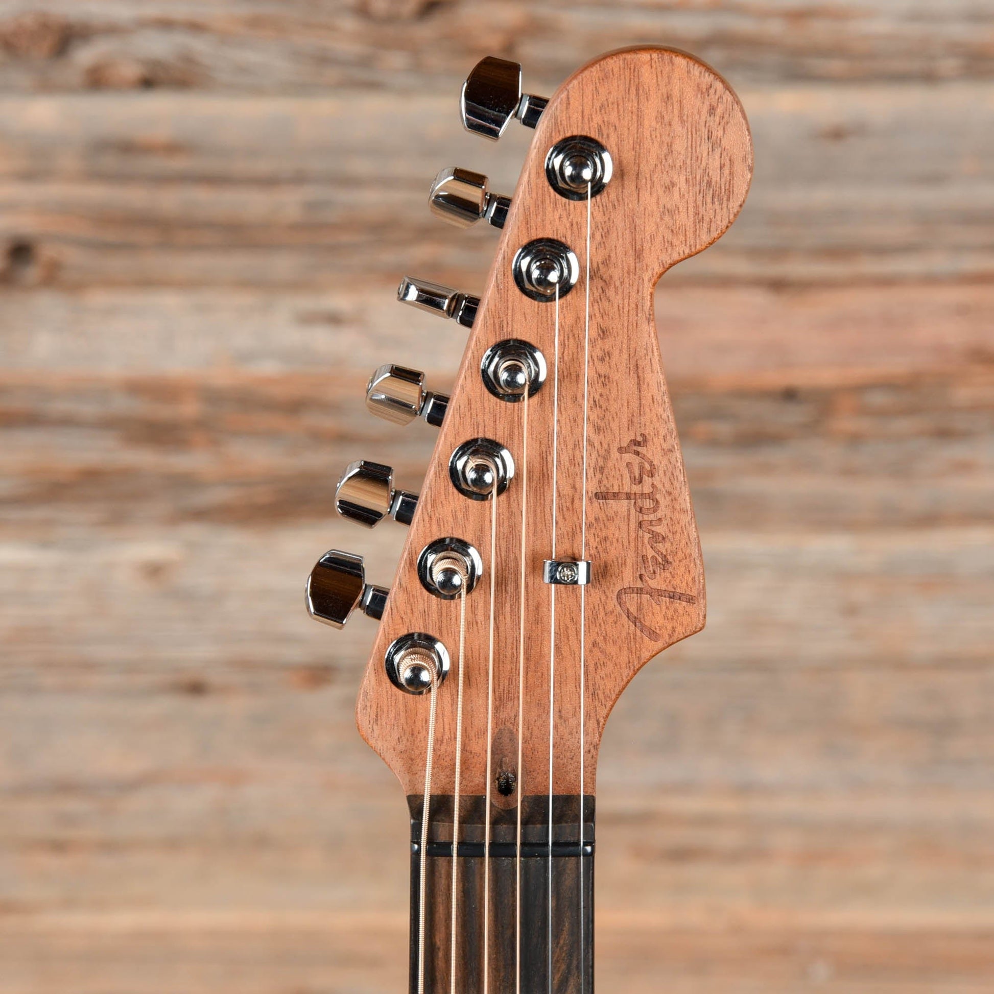 Fender American Acoustasonic Jazzmaster Black Paisley 2022 Electric Guitars / Solid Body