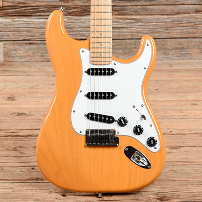 Fender American Deluxe Ash Stratocaster Vintage Blonde 2005 Electric Guitars / Solid Body