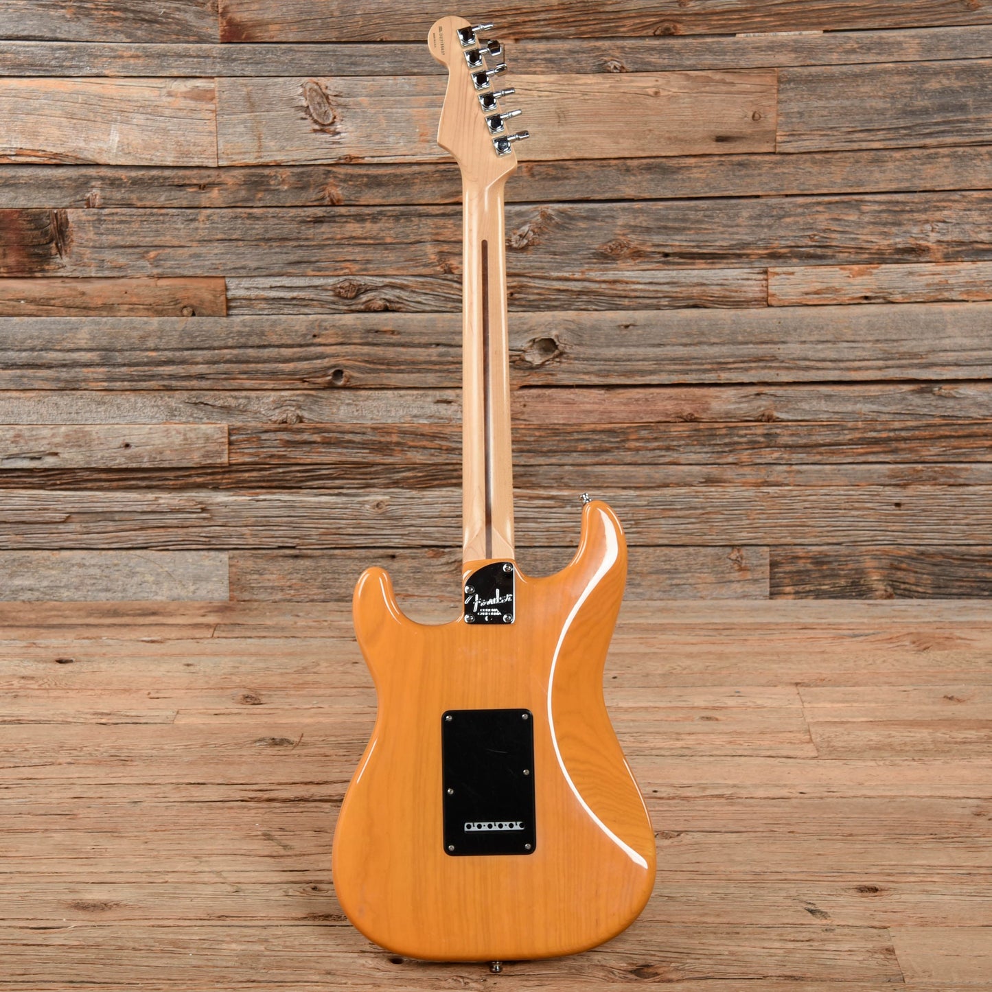 Fender American Deluxe Ash Stratocaster Vintage Blonde 2005 Electric Guitars / Solid Body