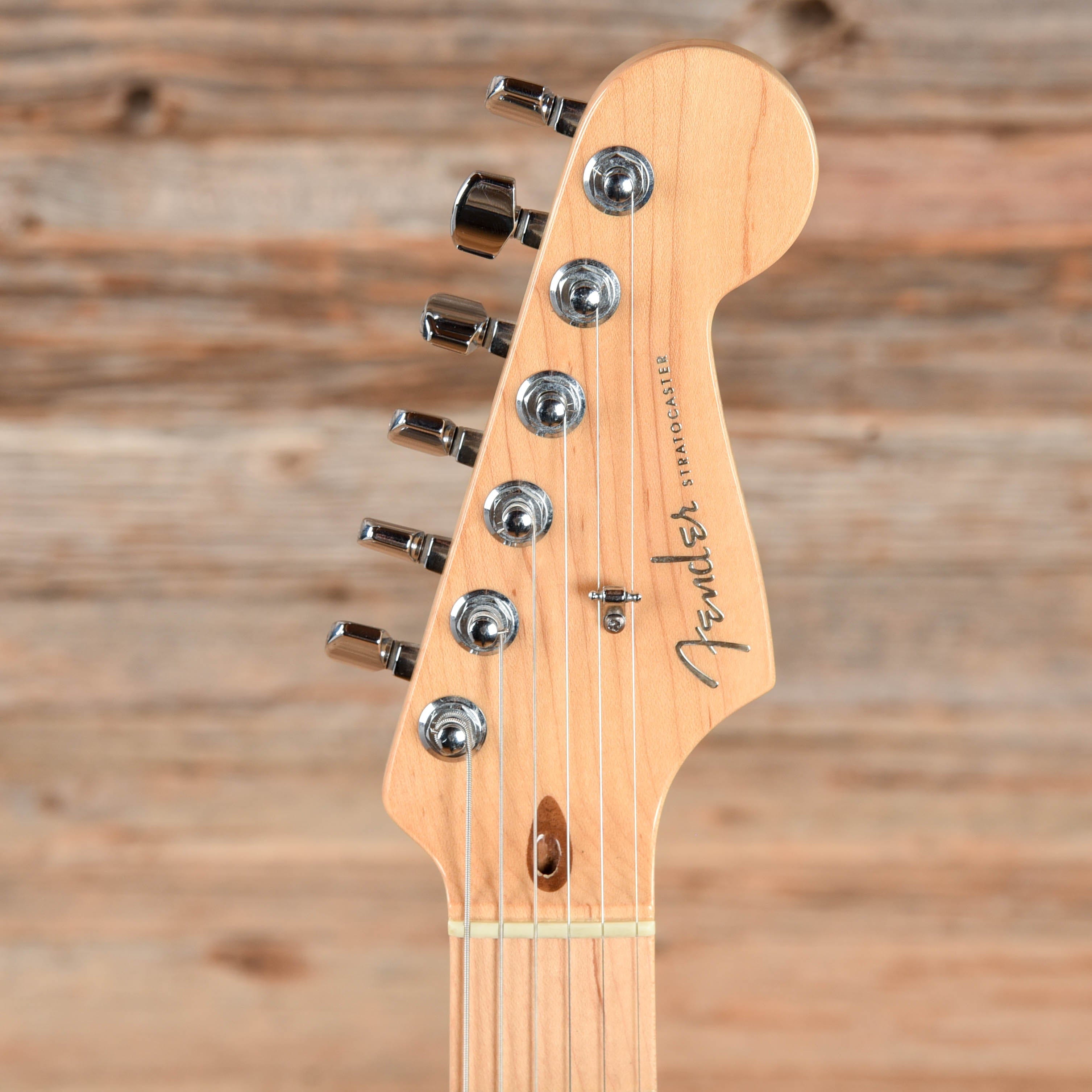 Fender American Deluxe Ash Stratocaster Vintage Blonde 2005 Electric Guitars / Solid Body
