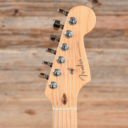 Fender American Deluxe Ash Stratocaster Vintage Blonde 2005 Electric Guitars / Solid Body