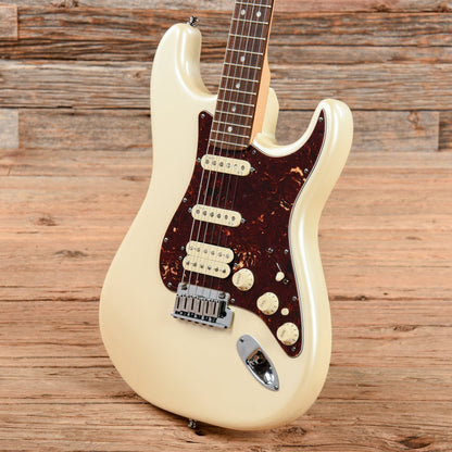 Fender American Deluxe Fat Stratocaster HSS Olympic Pearl 2012 Electric Guitars / Solid Body