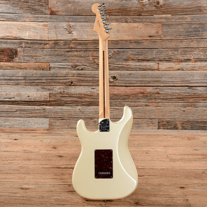 Fender American Deluxe Fat Stratocaster HSS Olympic Pearl 2012 Electric Guitars / Solid Body