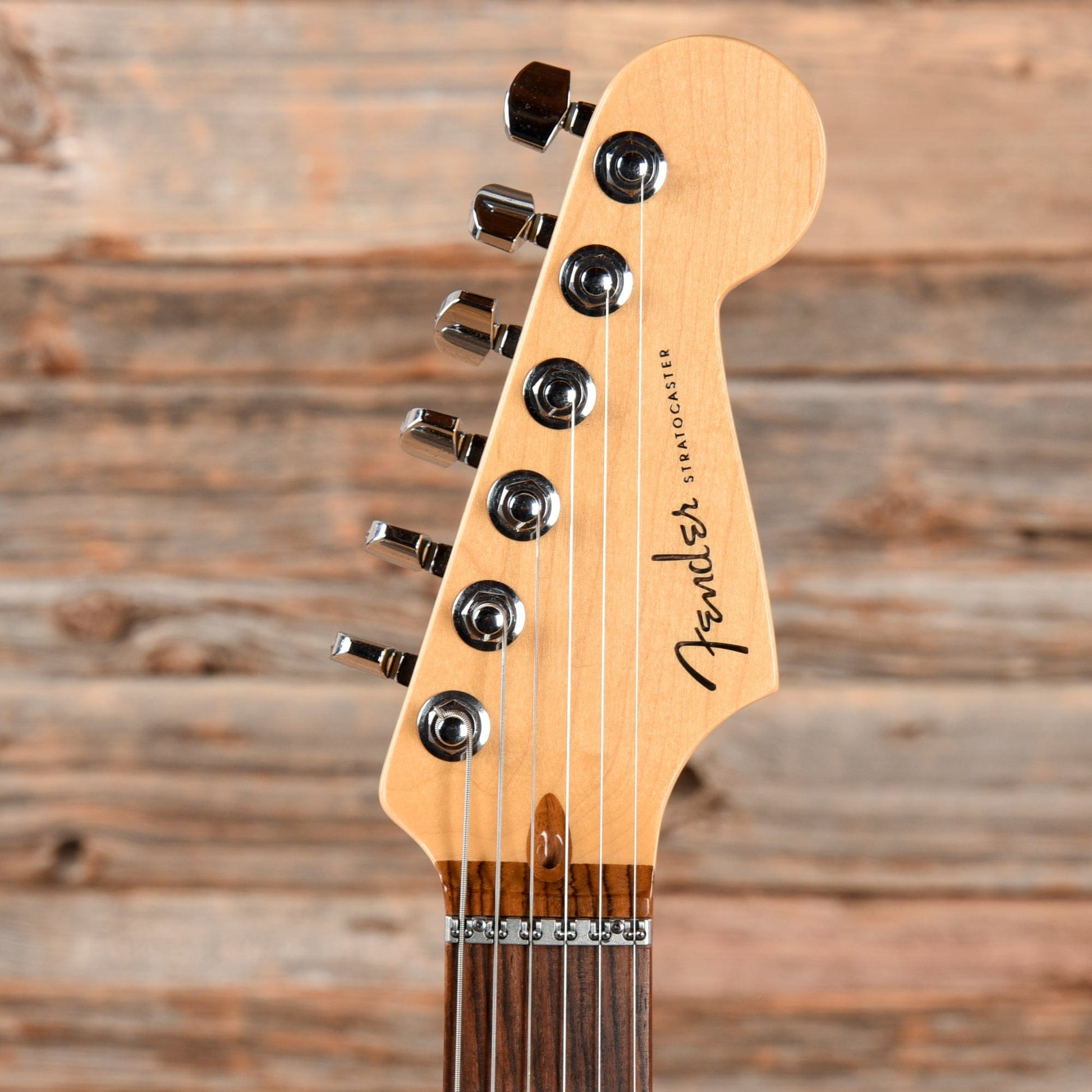 Fender American Deluxe Fat Stratocaster HSS Olympic Pearl 2012 Electric Guitars / Solid Body