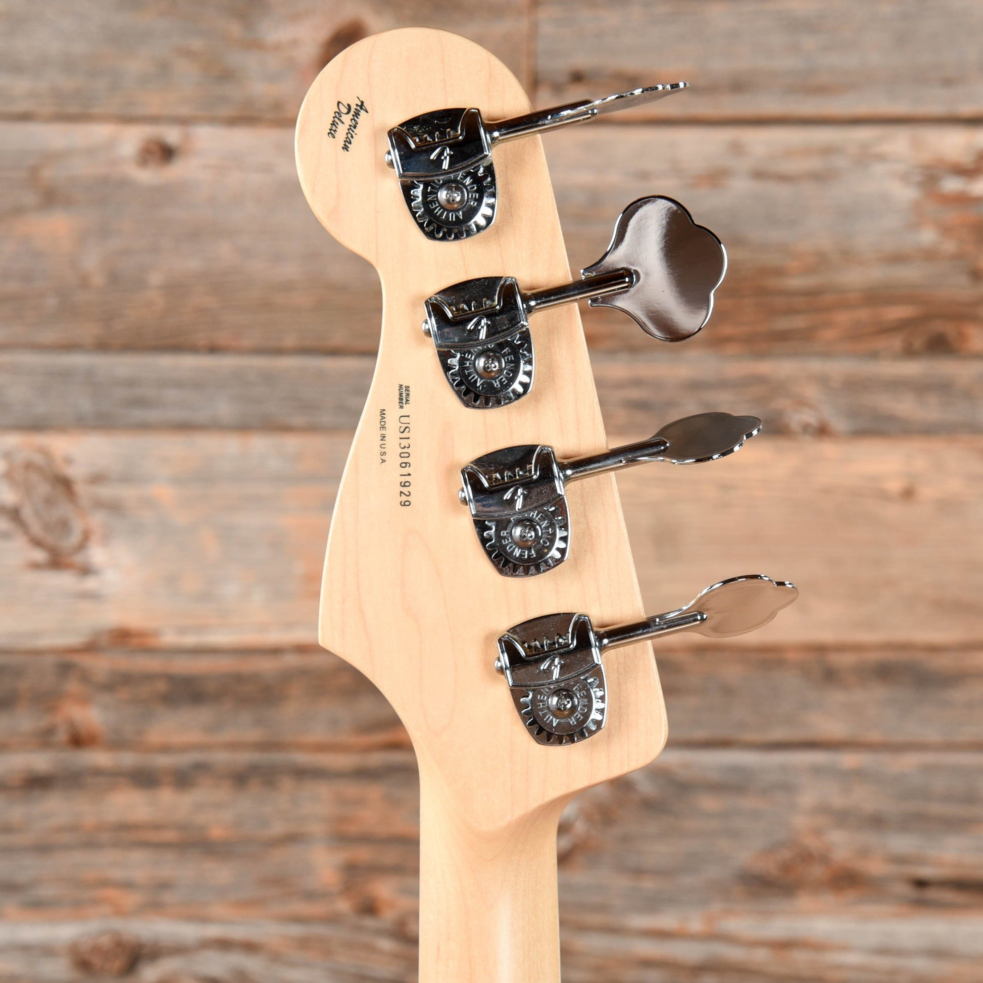 Fender American Deluxe Jazz Bass Olympic White 2013 Electric Guitars / Solid Body