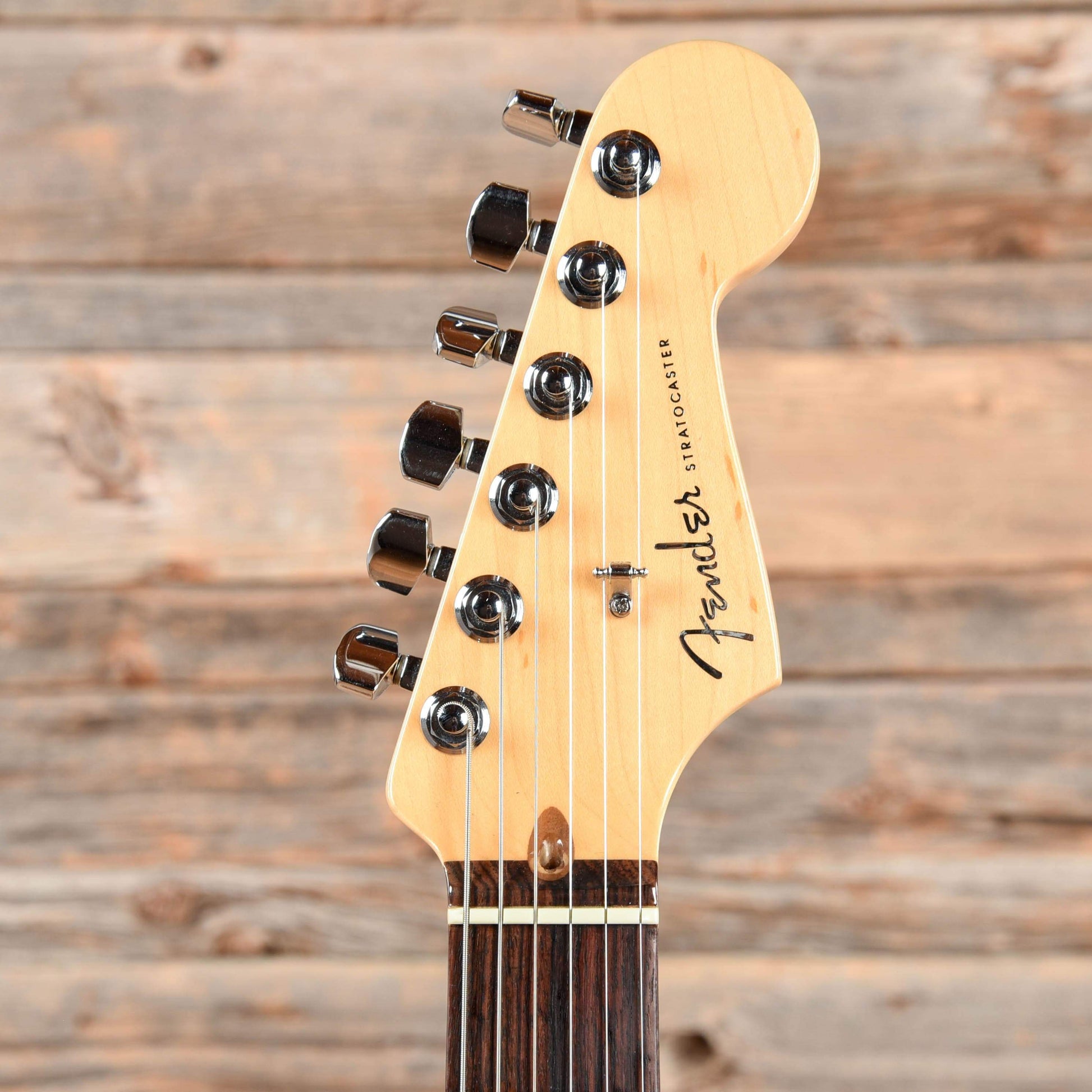 Fender American Deluxe Stratocaster Aged Cherry Burst 2004 Electric Guitars / Solid Body