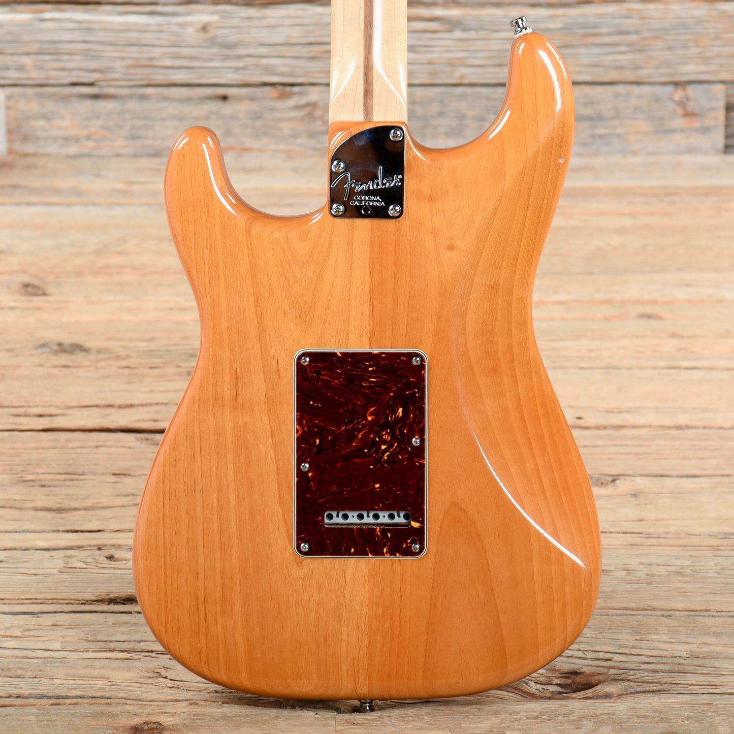 Fender American Deluxe Stratocaster Amber 2007 Electric Guitars / Solid Body