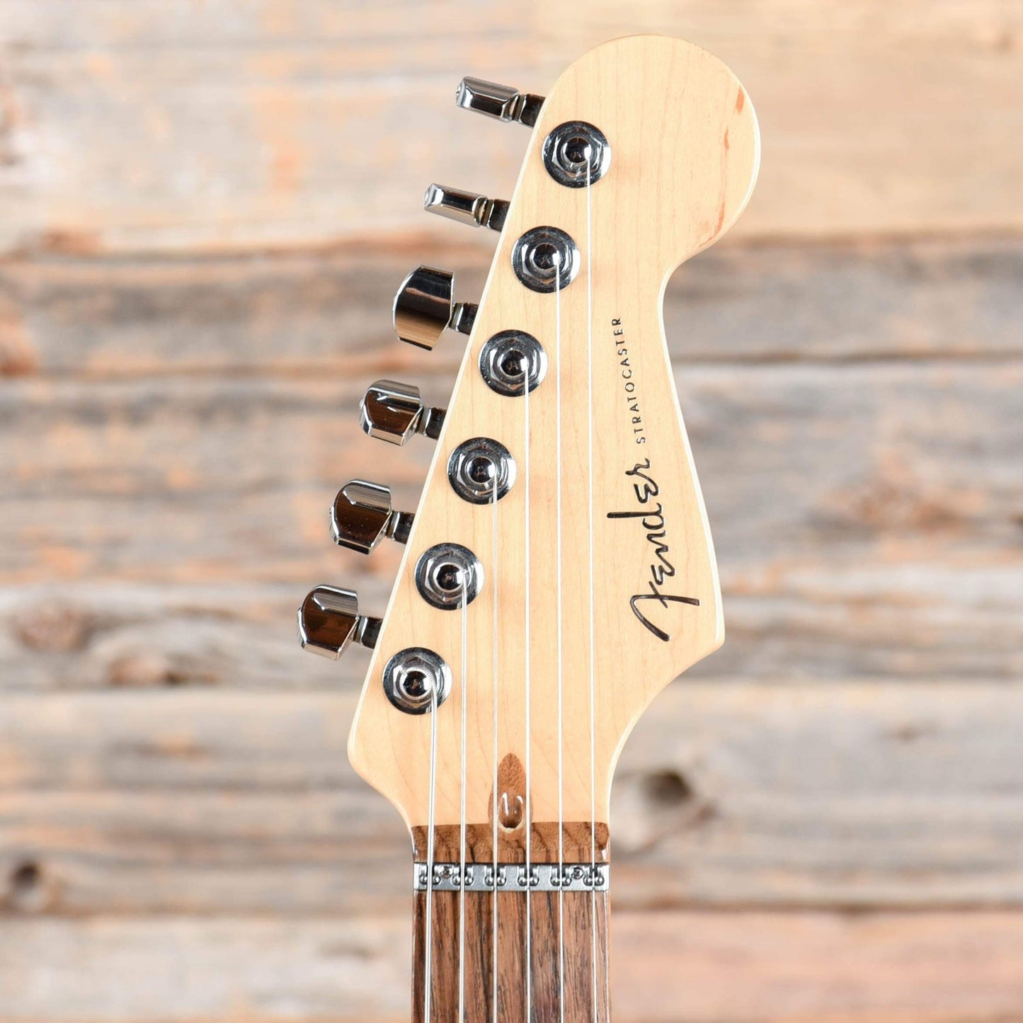 Fender American Deluxe Stratocaster Amber 2007 Electric Guitars / Solid Body