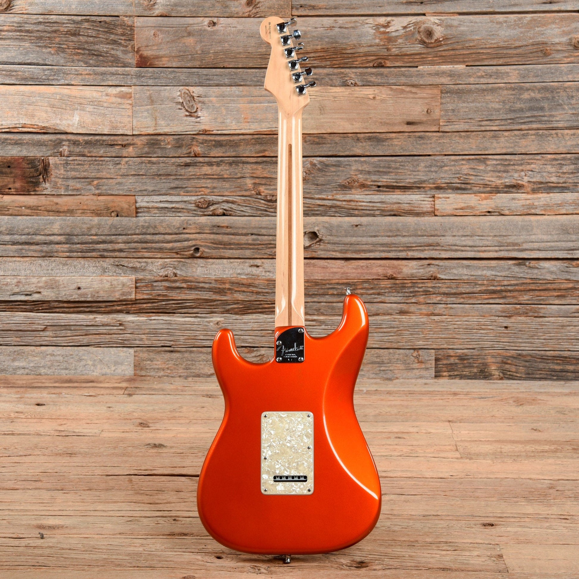 Fender American Deluxe Stratocaster Autumn Blaze Metallic 2004 Electric Guitars / Solid Body