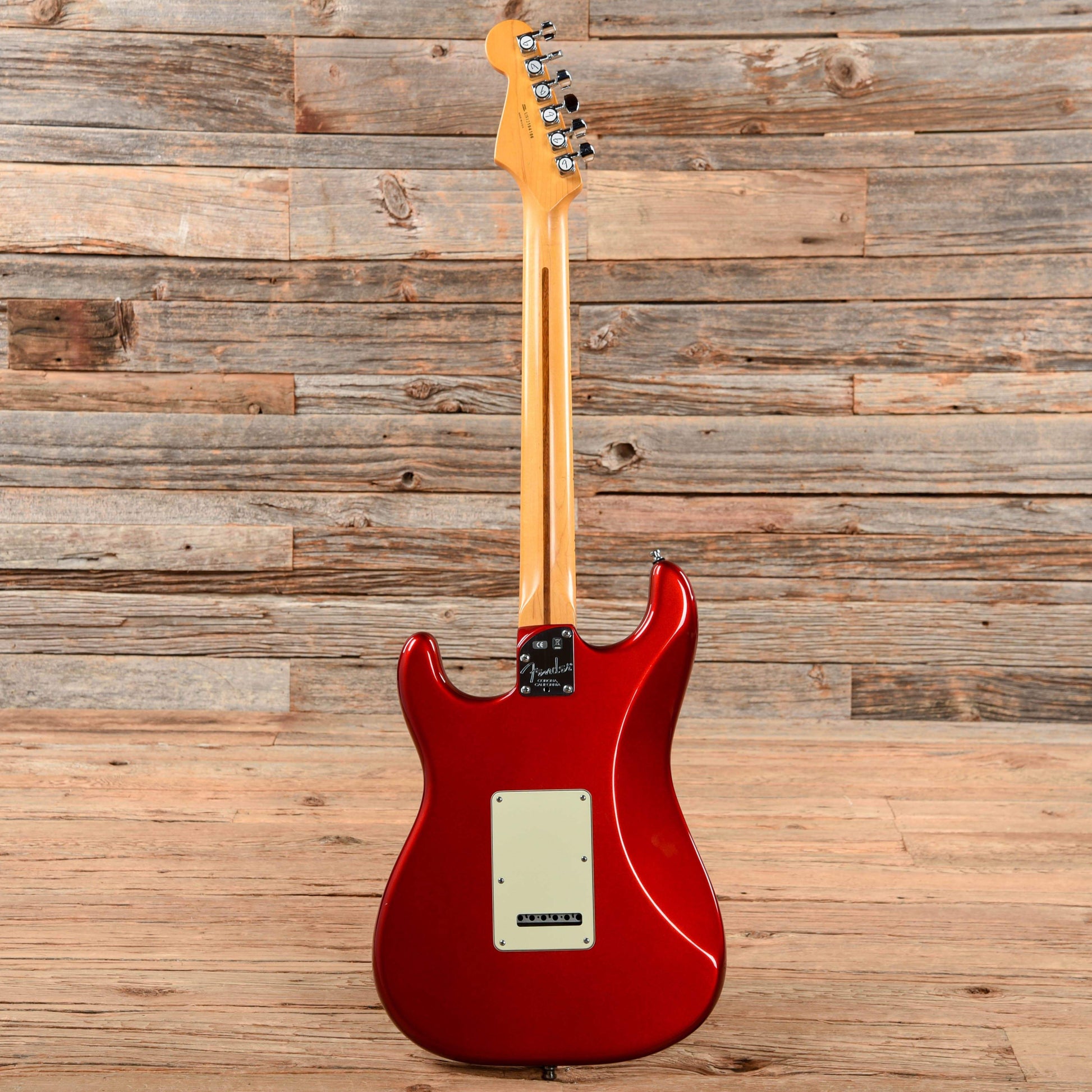 Fender American Deluxe Stratocaster Candy Apple Red 2012 Electric Guitars / Solid Body